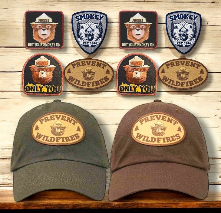 Smokey Bear "Prevent Wildfires" Patch Cap (Various Colors) - Wander Together Outfitters