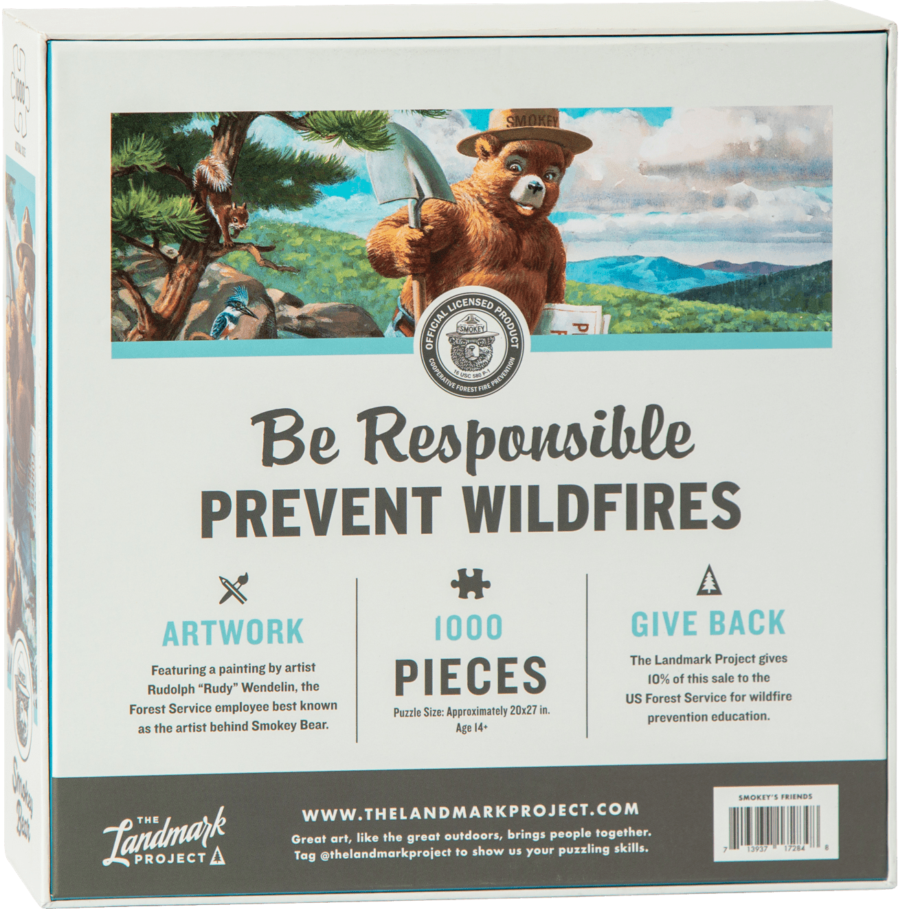 Smokey Bear’s Friends Puzzle - Wander Together Outfitters