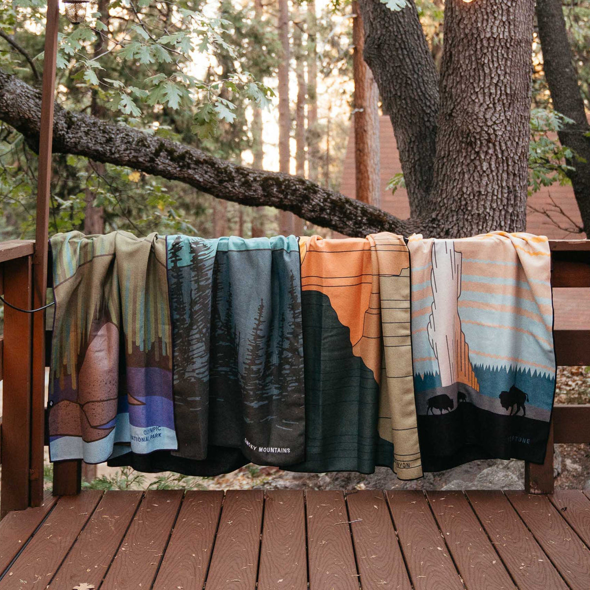 Smoky Mountain National Park Quick Dry Original Towel - Wander Together Outfitters