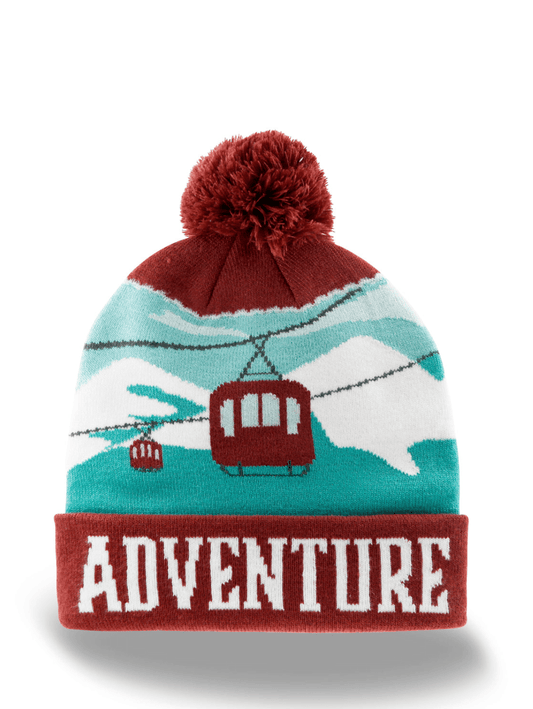 Snow Life Cozy Scenic Knit Beanie - Wander Together Outfitters