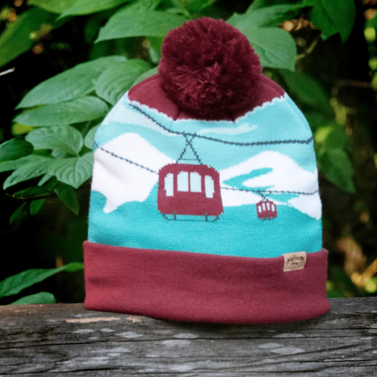 Snow Life Cozy Scenic Knit Beanie - Wander Together Outfitters
