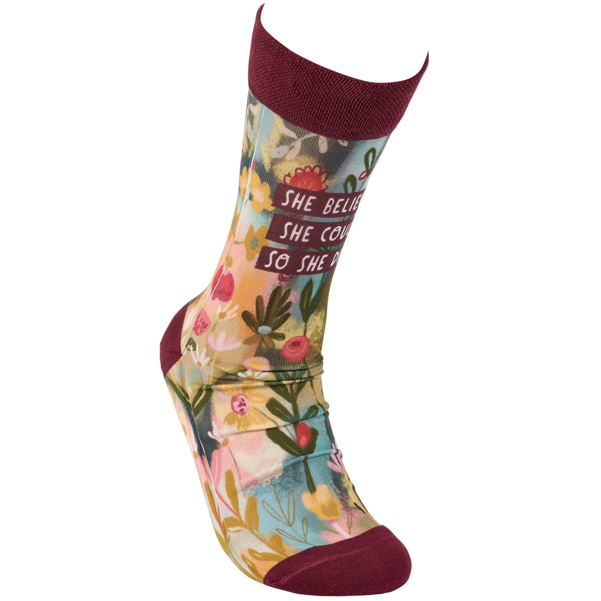 “So She Did” Socks - Wander Together Outfitters
