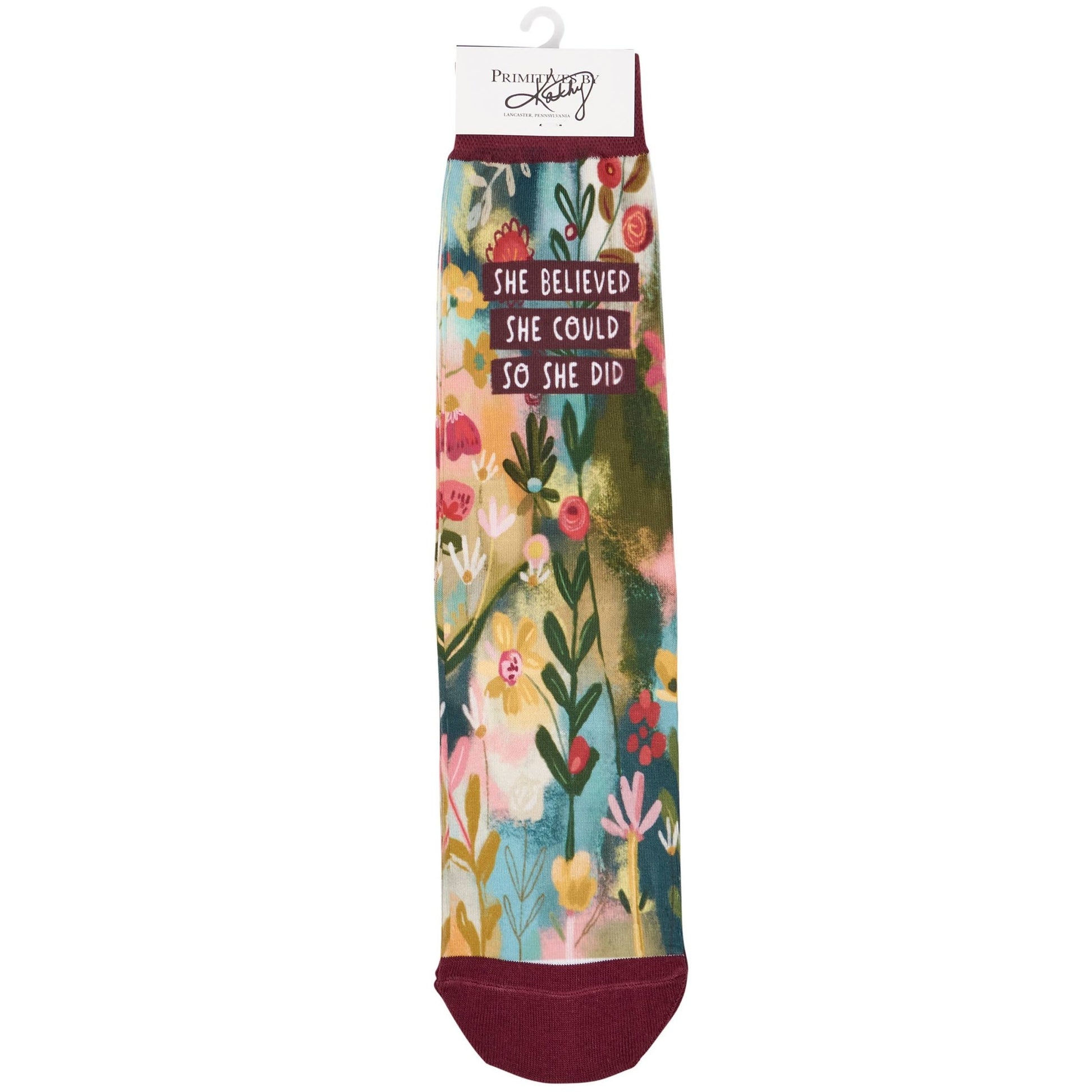 “So She Did” Socks - Wander Together Outfitters