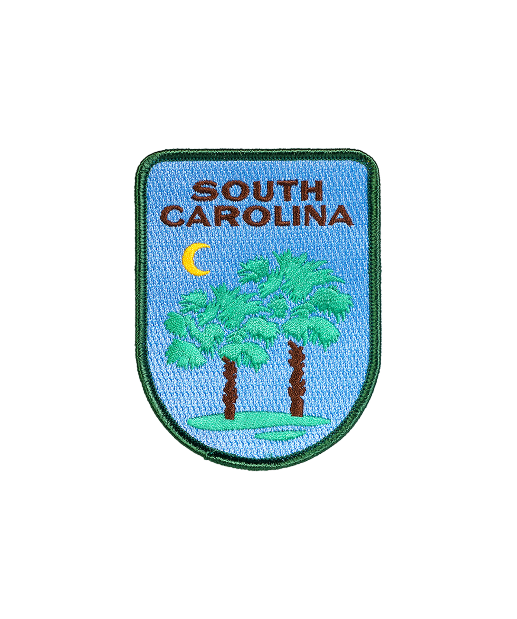 South Carolina Embroidered Patch - Wander Together Outfitters