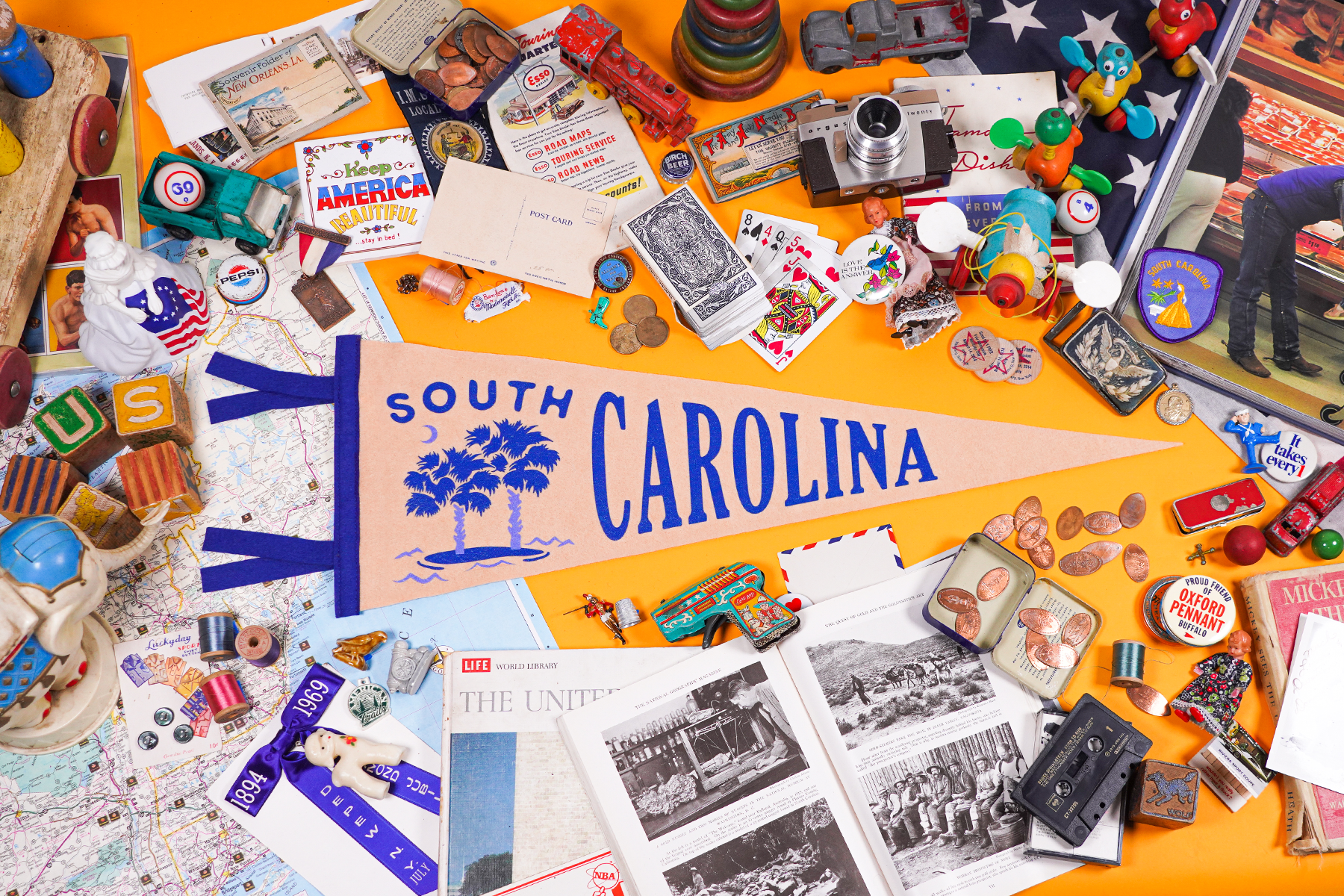 South Carolina Pennant - Wander Together Outfitters