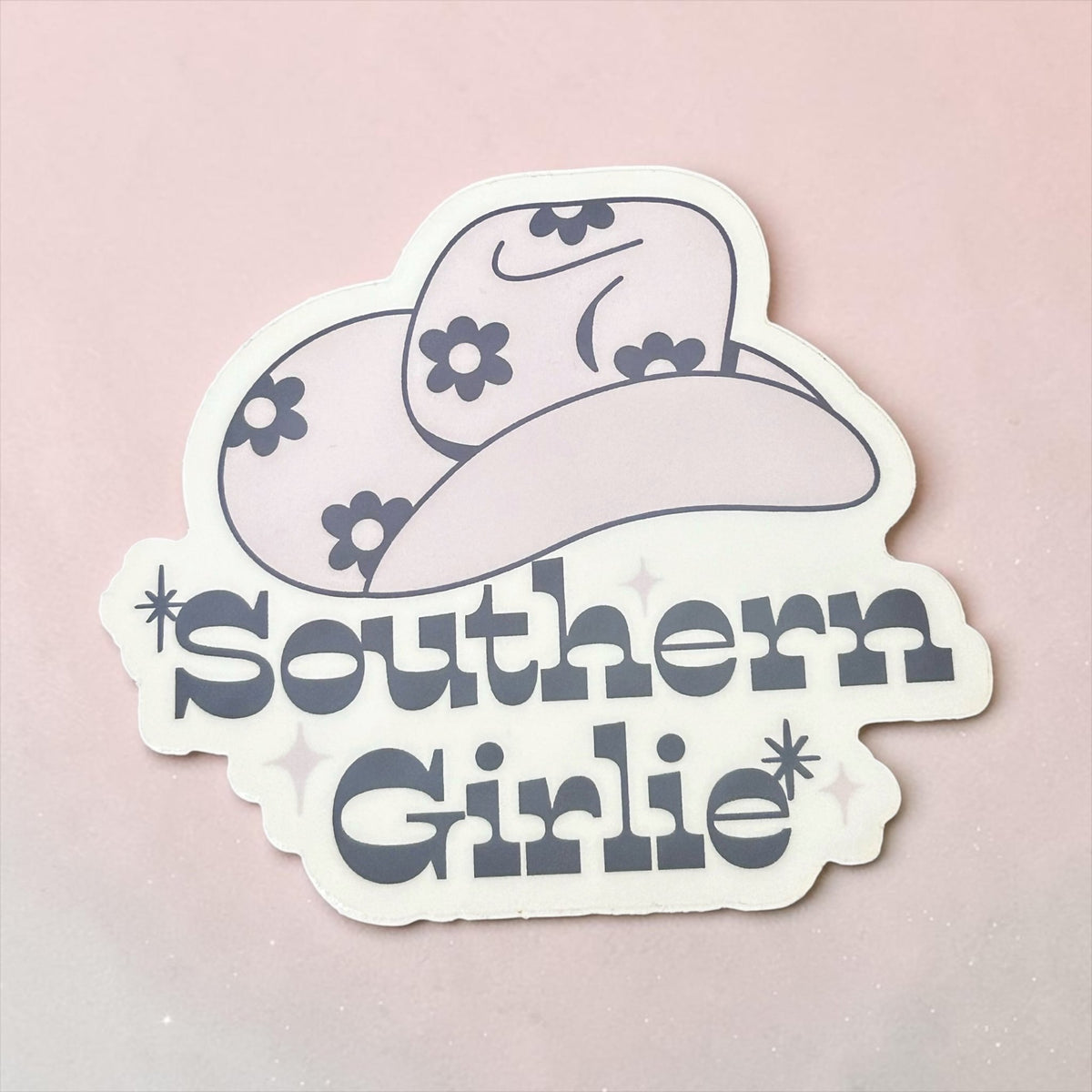 “Southern Girlie” Cowboy Hat Sticker - Wander Together Outfitters
