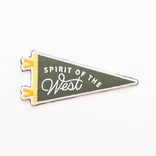 “Spirit of the West”Embroidered Iron on Patch - Wander Together Outfitters