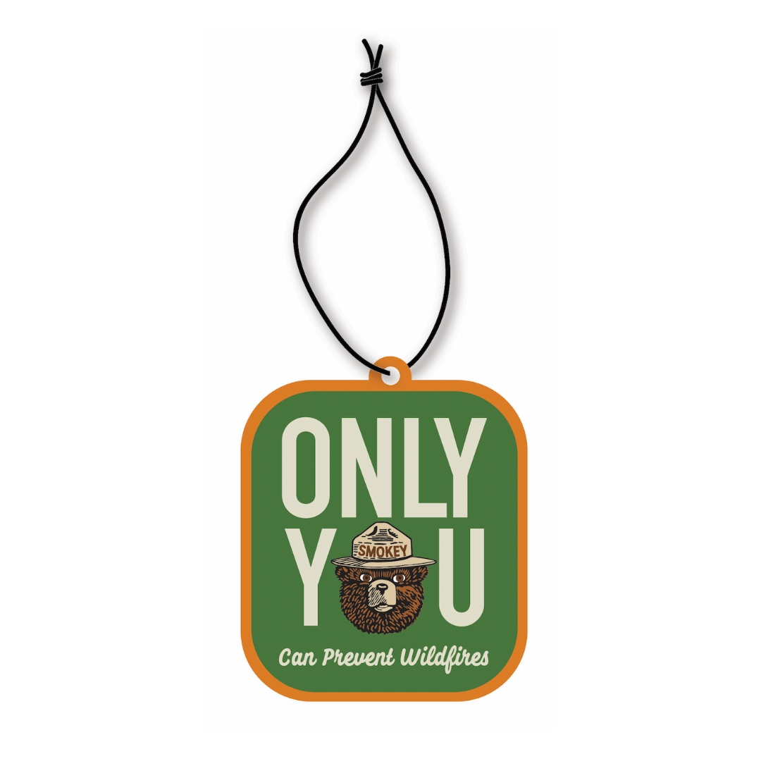 Spruce & Cedar Smokey Bear Air Freshener - Wander Together Outfitters