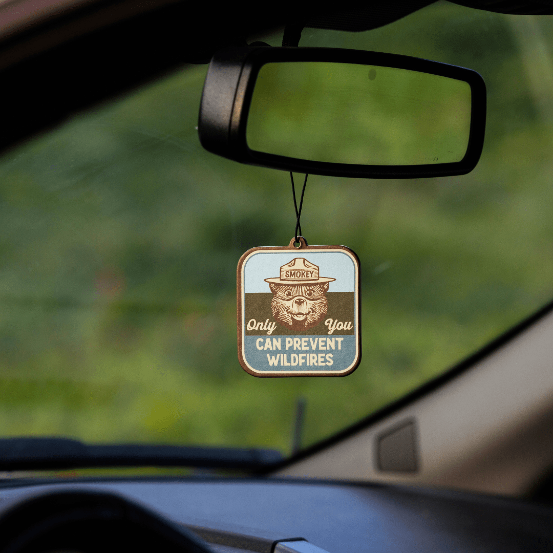Spruce & Cedar Smokey Bear Air Freshener - Wander Together Outfitters