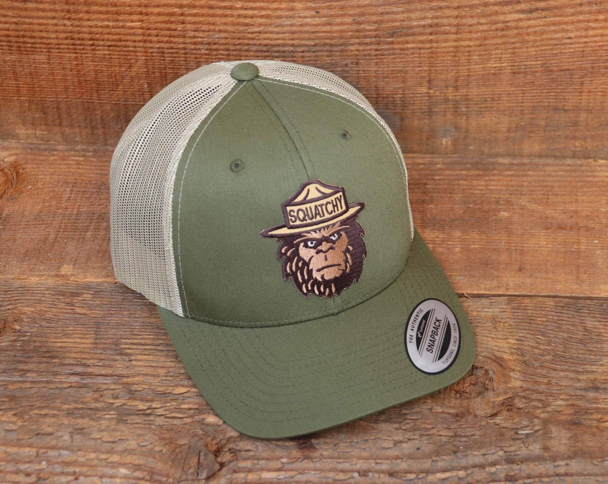 Squatchy Hat in Olive Green - Wander Together Outfitters