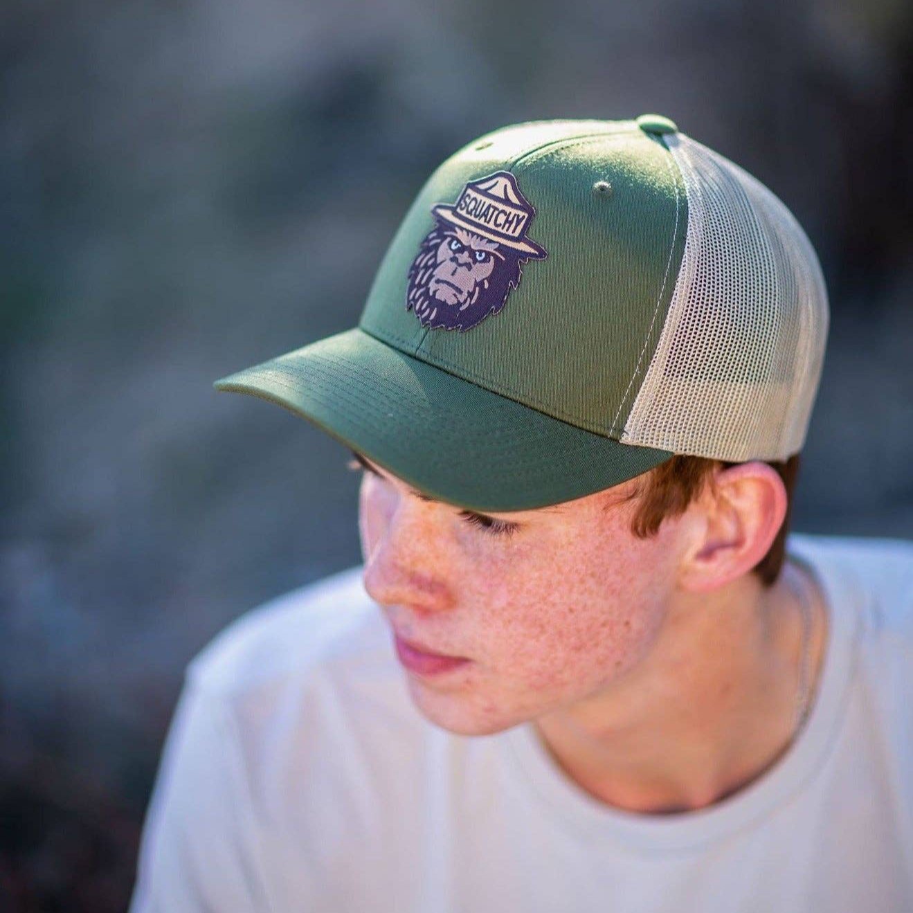 Squatchy Hat in Olive Green - Wander Together Outfitters