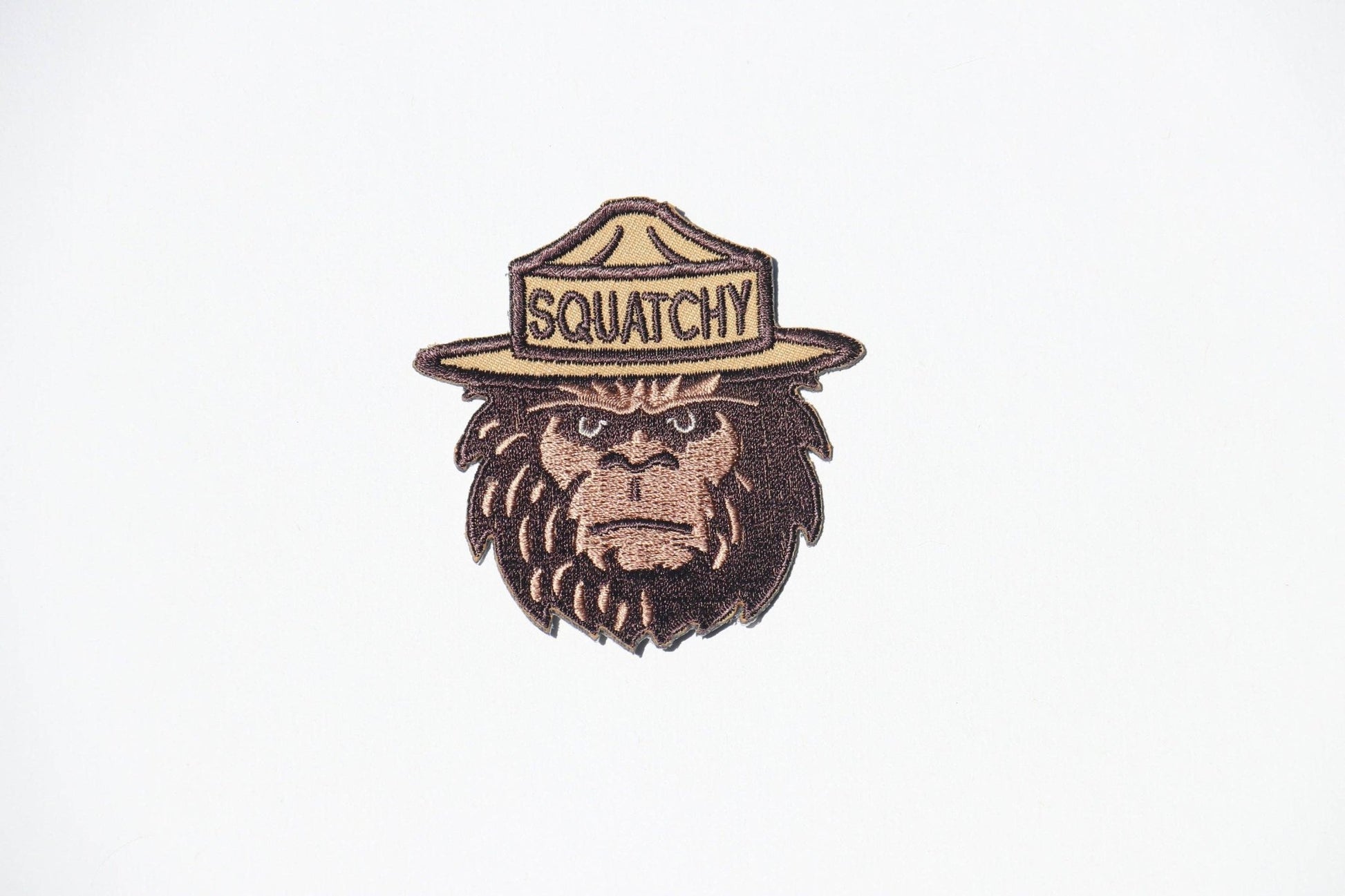 Squatchy Sasquatch Bigfoot Iron On Patch - Wander Together Outfitters