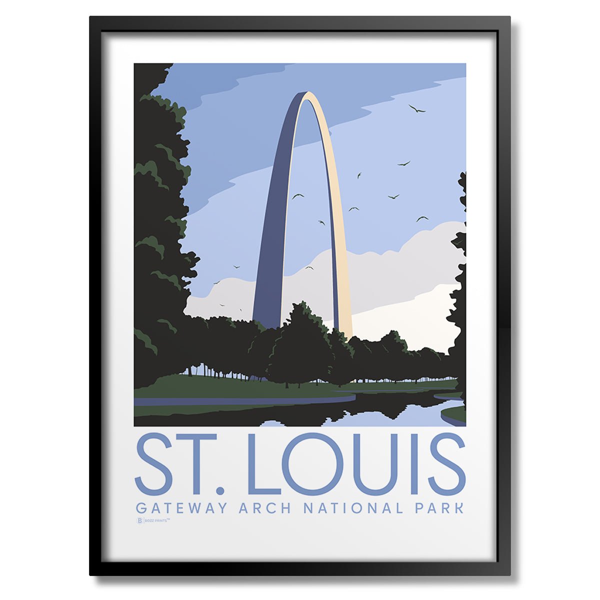 St. Louis Gateway Arch National Park Print - Wander Together Outfitters