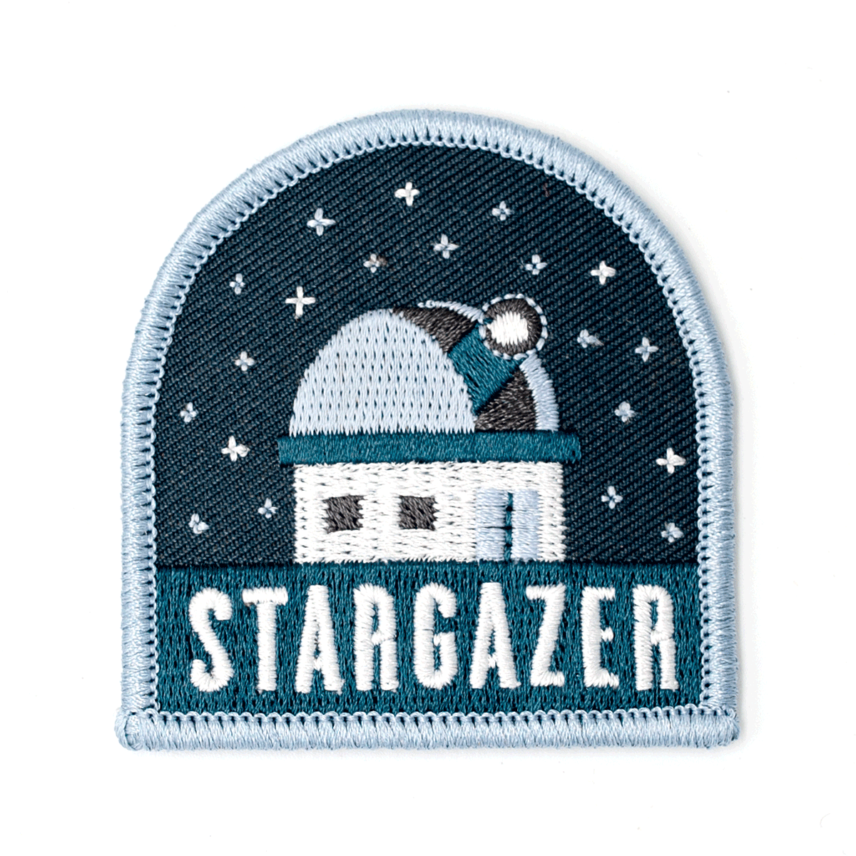 "Stargazer" Embroidered Iron - On Patch - Wander Together Outfitters