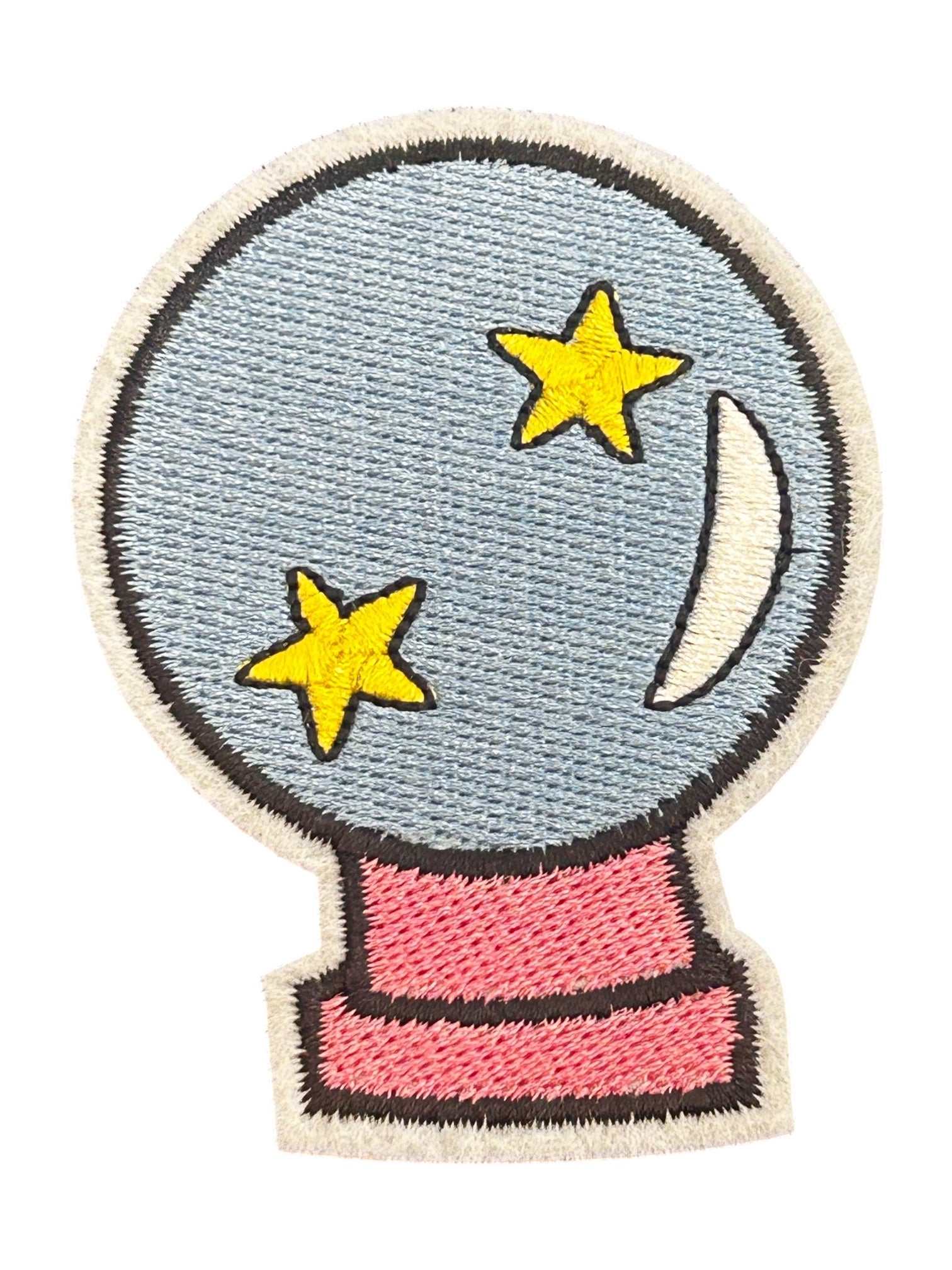 Starry Crystal Ball Iron On Patch - Wander Together Outfitters