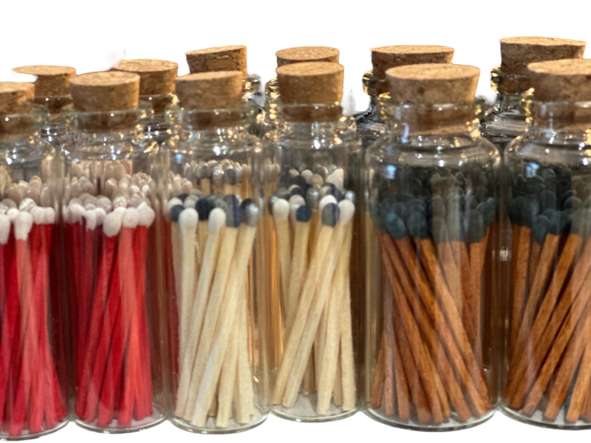 Starry Night Matches Silver White in Small Corked Vial - Wander Together Outfitters
