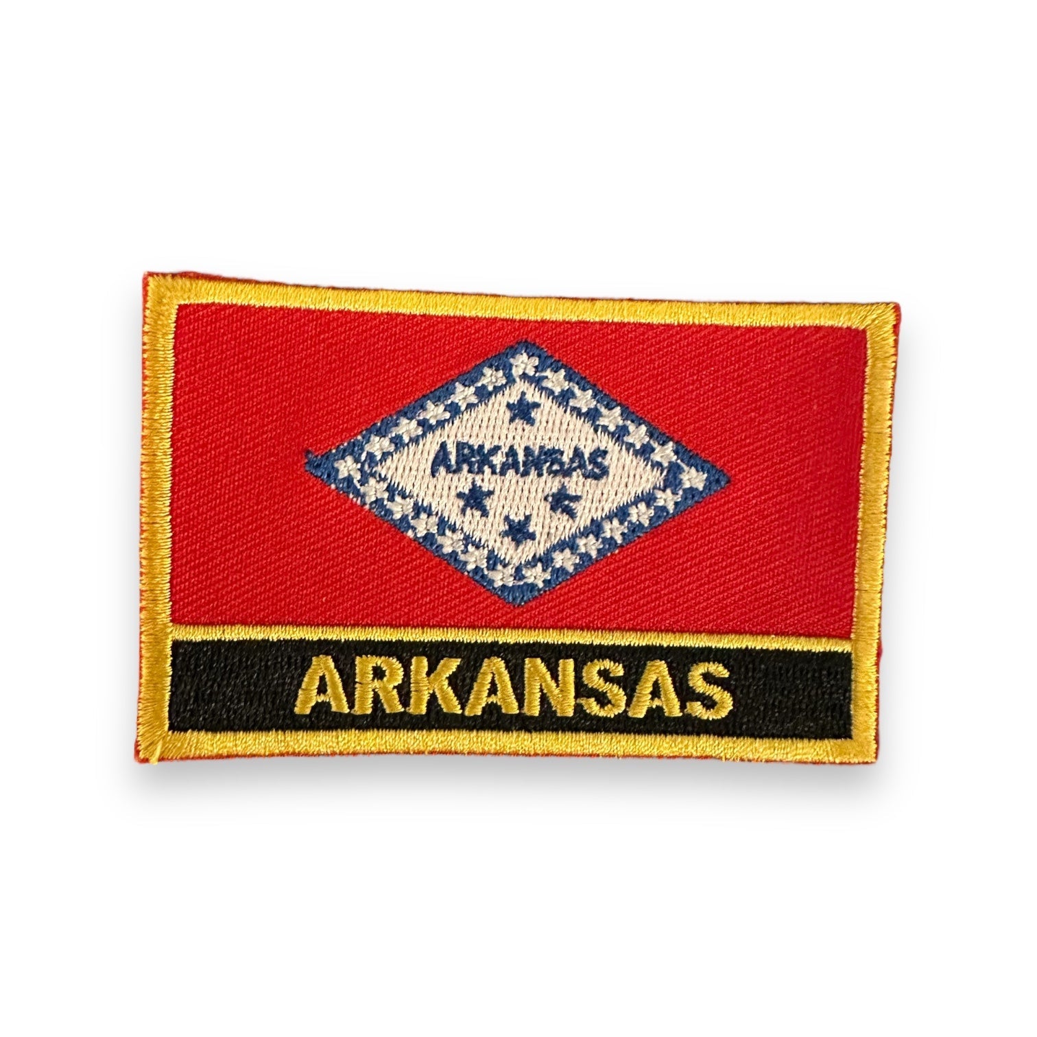 State Flag Embroidered Iron On Patches - Wander Together Outfitters