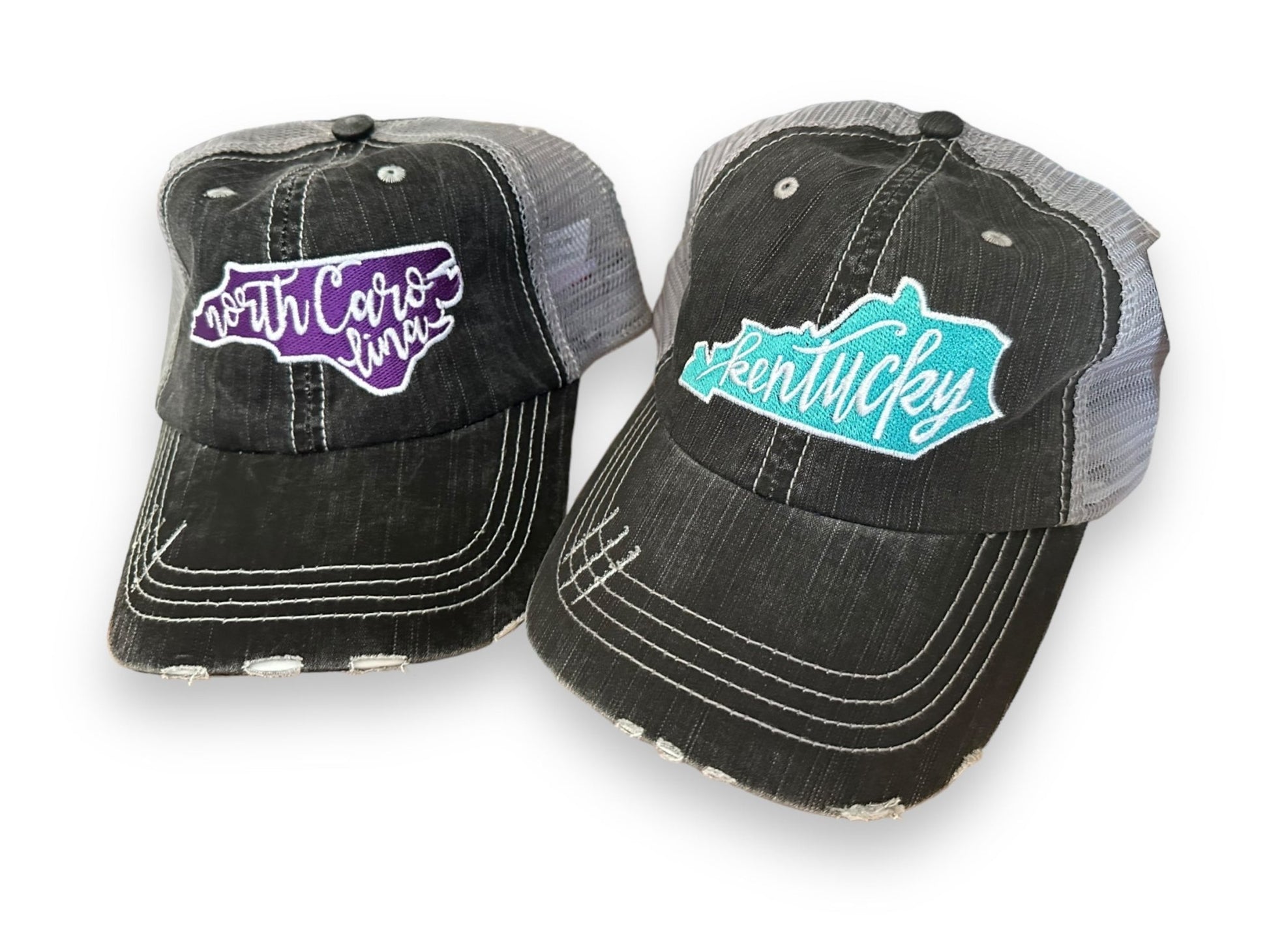 State Shape Patch Cap: Kentucky or N. Carolina - Wander Together Outfitters