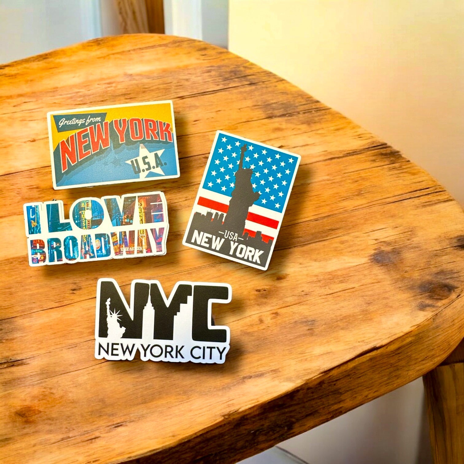 Statue of Liberty New York City NYC Vinyl Sticker - Wander Together Outfitters