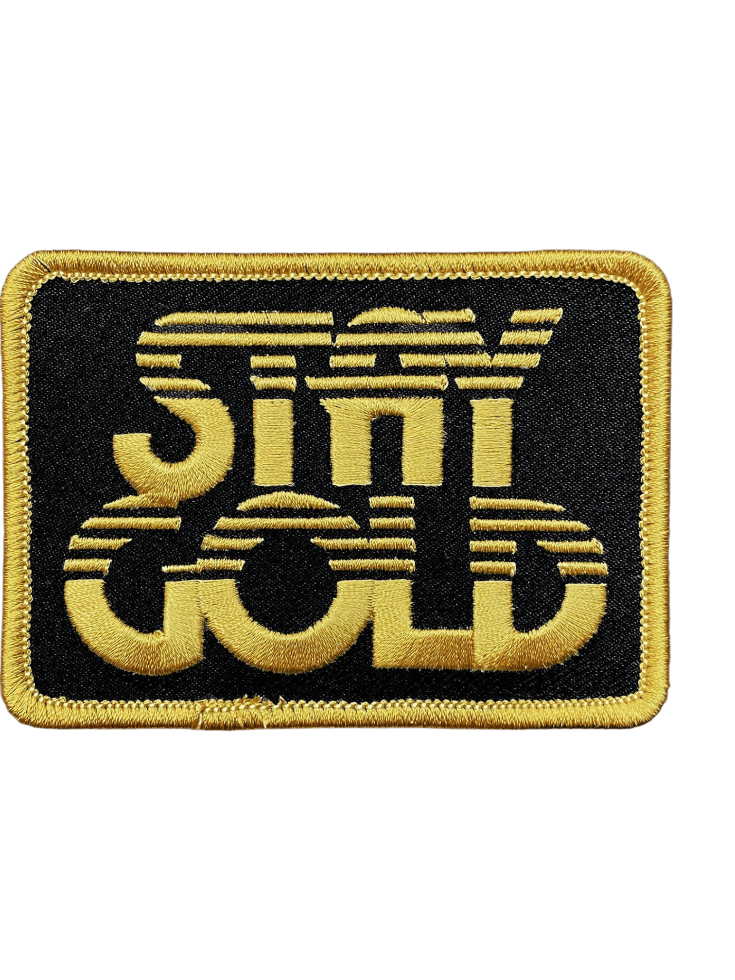 “Stay Gold” Embroidered Iron On Patch - Wander Together Outfitters