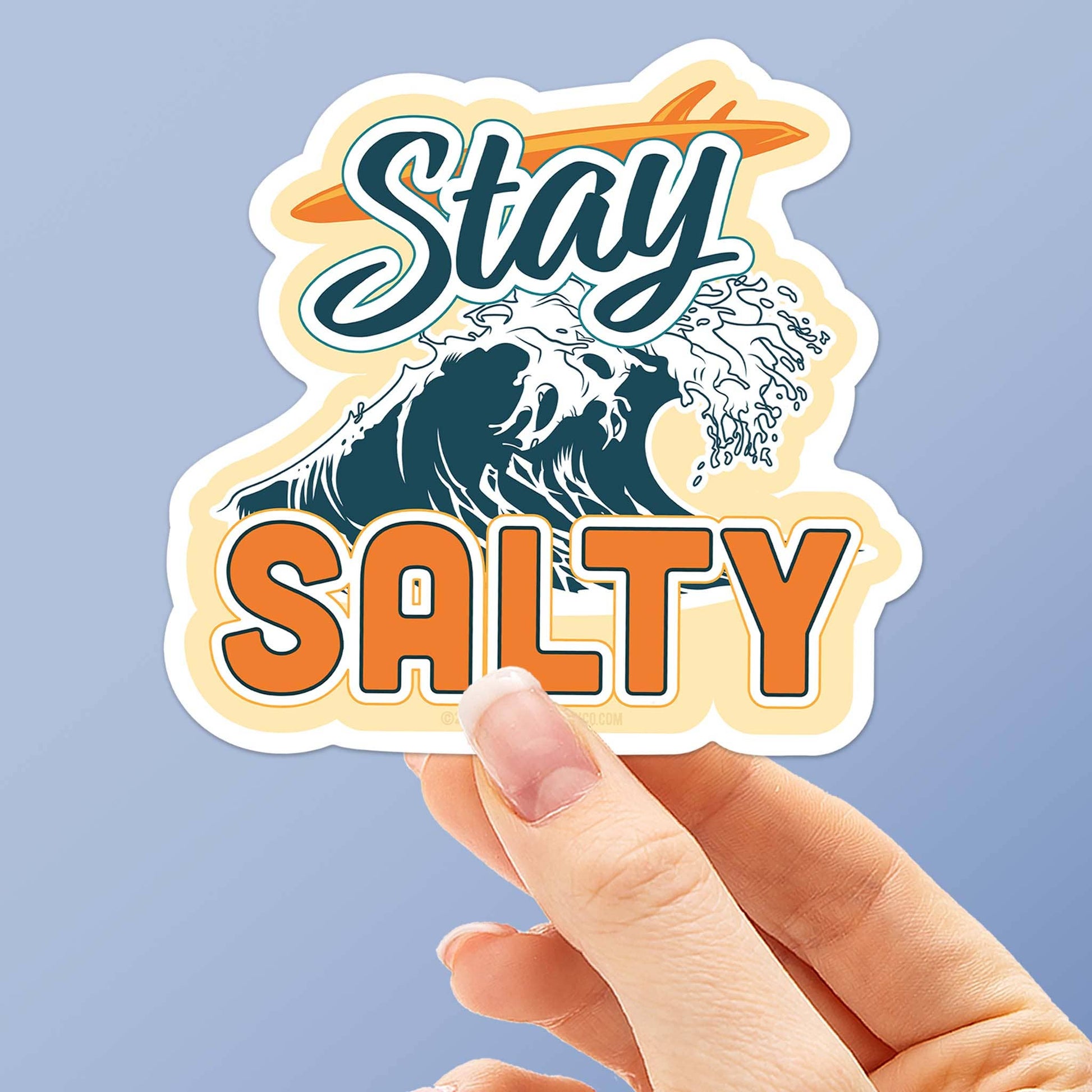 "Stay Salty" 2.3" Vinyl Sticker - Wander Together Outfitters
