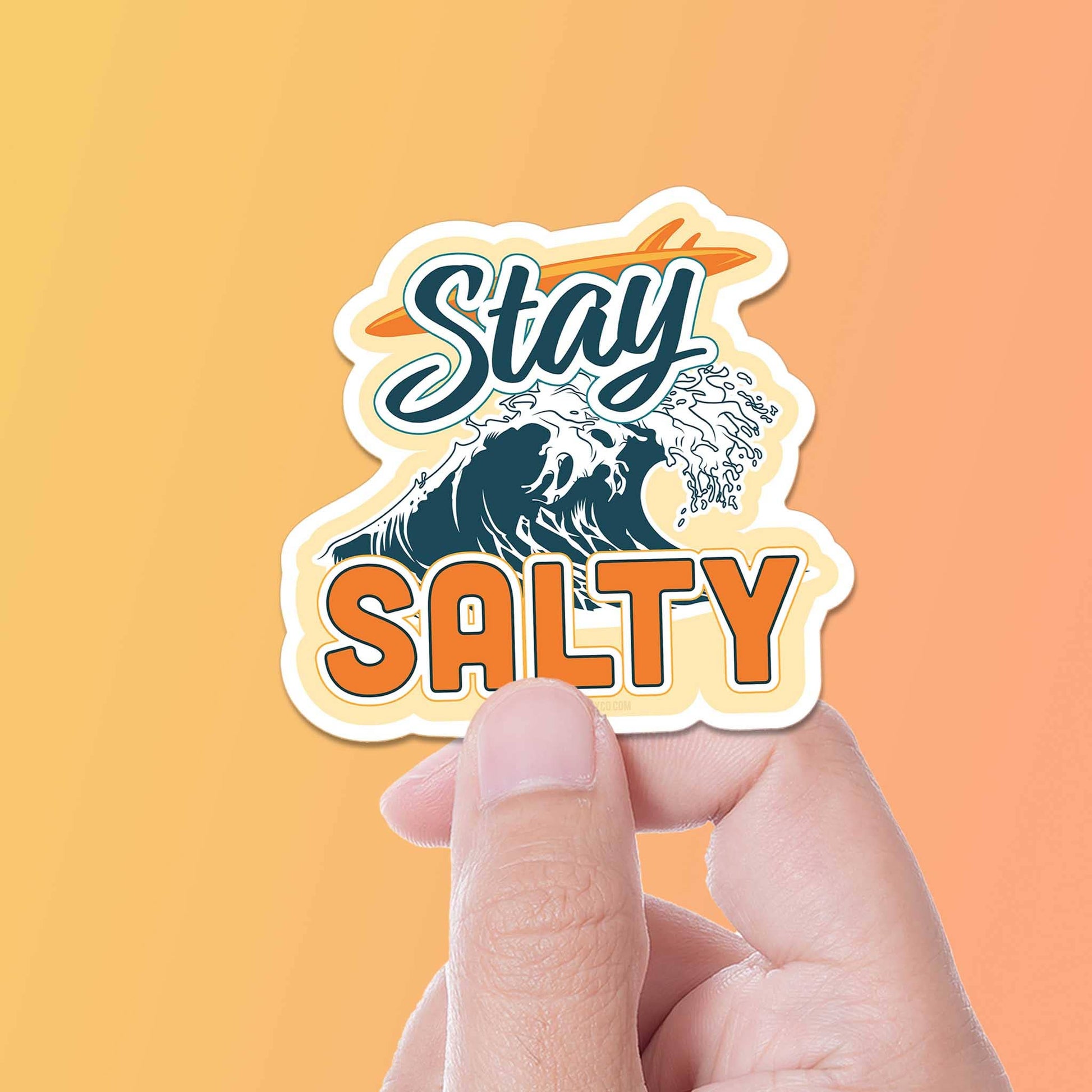 "Stay Salty" 2.3" Vinyl Sticker - Wander Together Outfitters