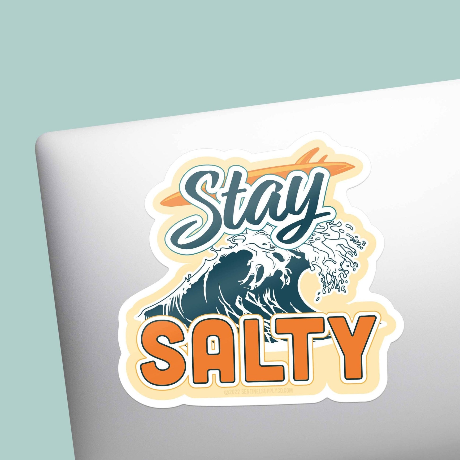 "Stay Salty" 2.3" Vinyl Sticker - Wander Together Outfitters