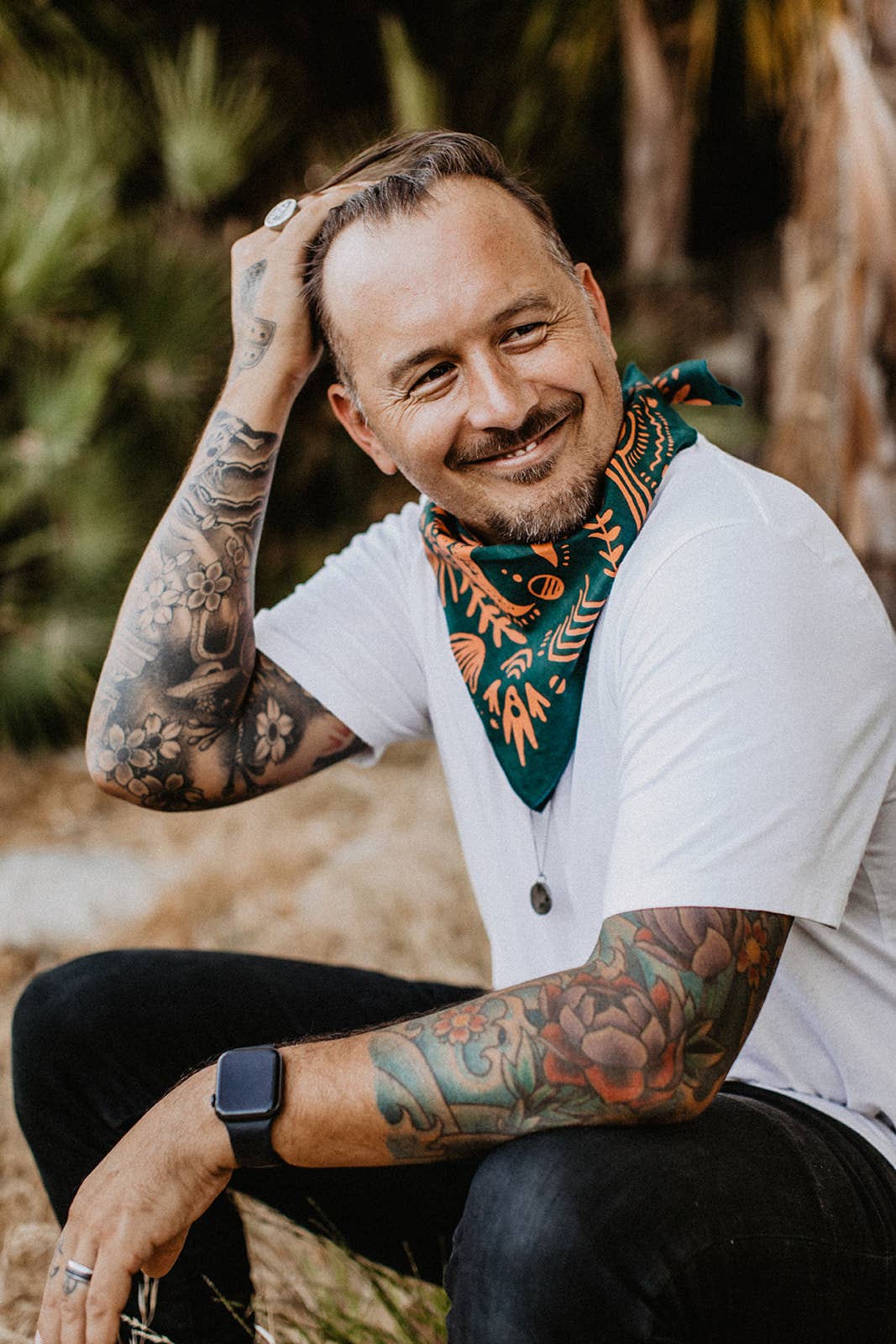 "Stay Steady" Organic Cotton Bandana - Wander Together Outfitters