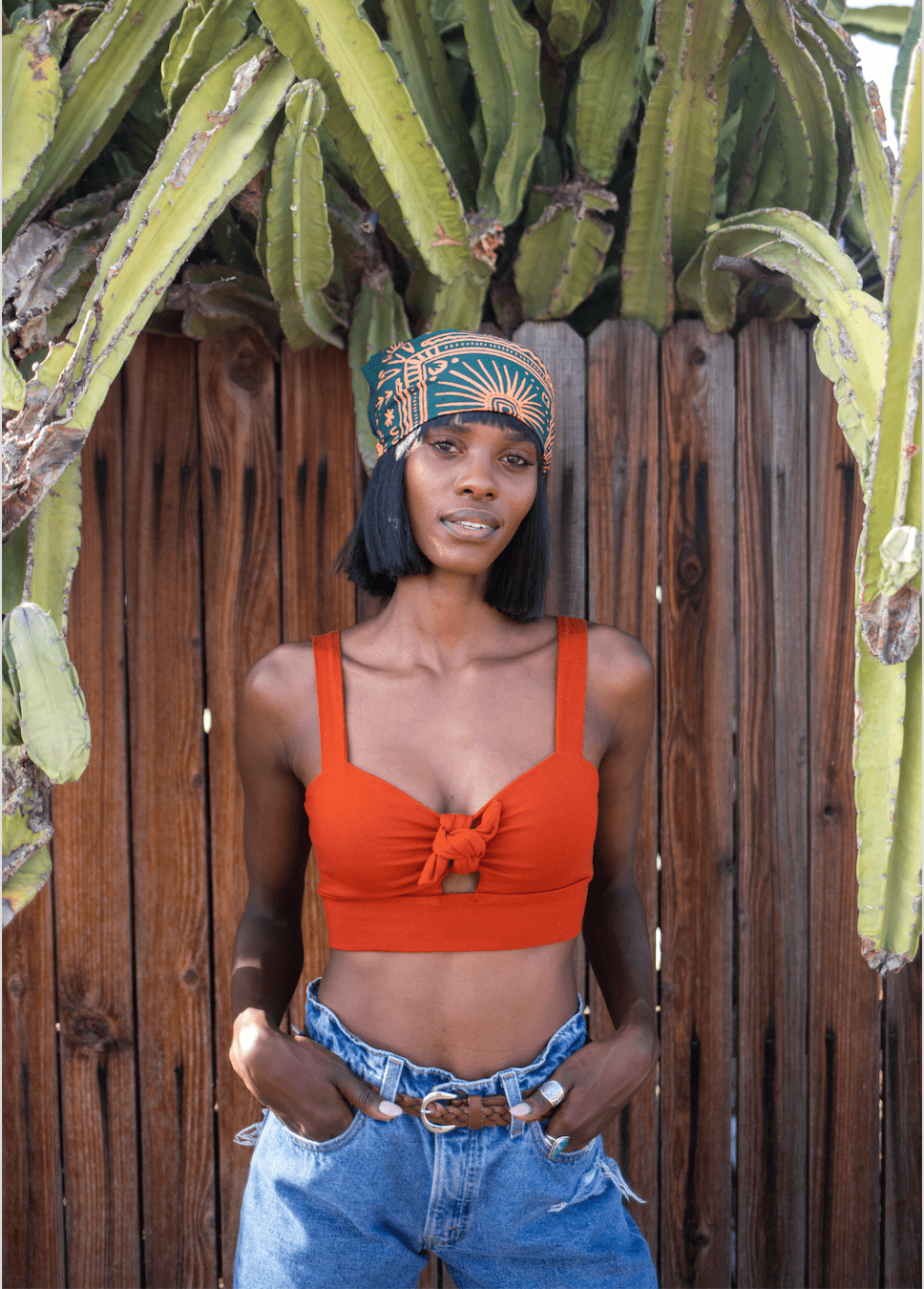 "Stay Steady" Organic Cotton Bandana - Wander Together Outfitters