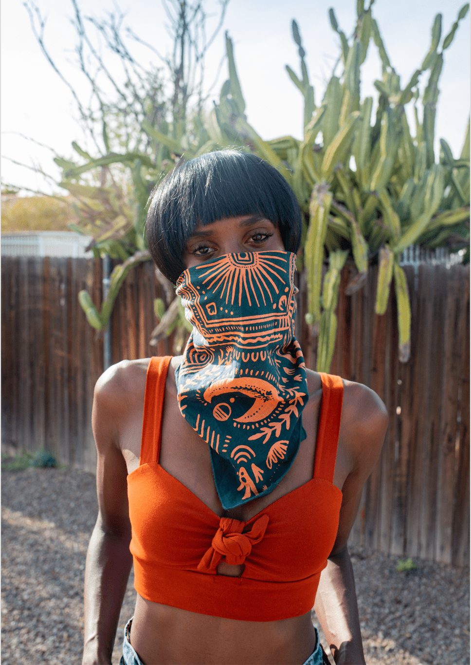 "Stay Steady" Organic Cotton Bandana - Wander Together Outfitters