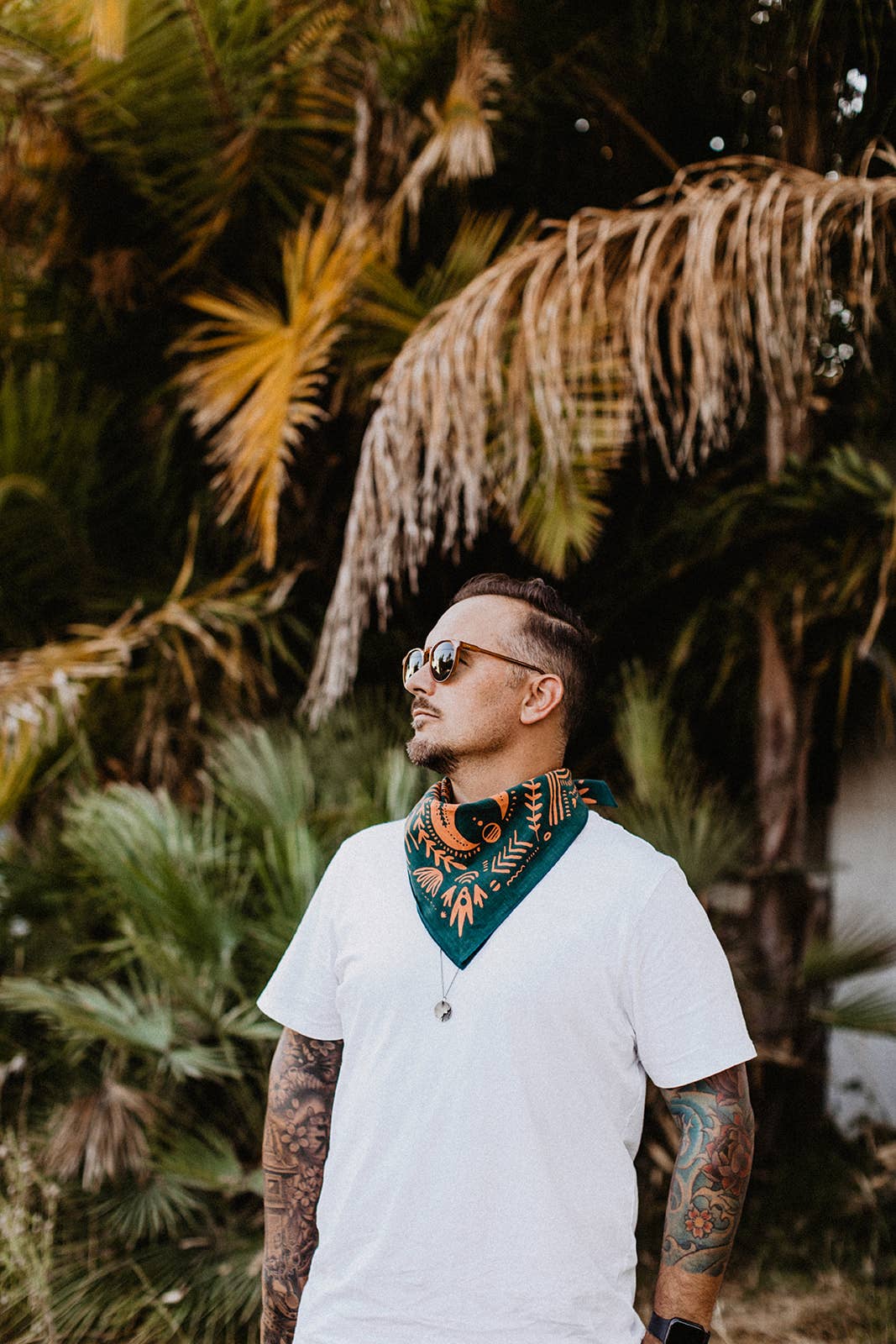 "Stay Steady" Organic Cotton Bandana - Wander Together Outfitters