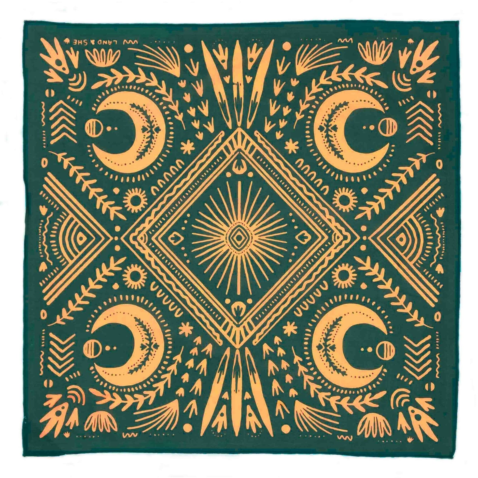 "Stay Steady" Organic Cotton Bandana - Wander Together Outfitters