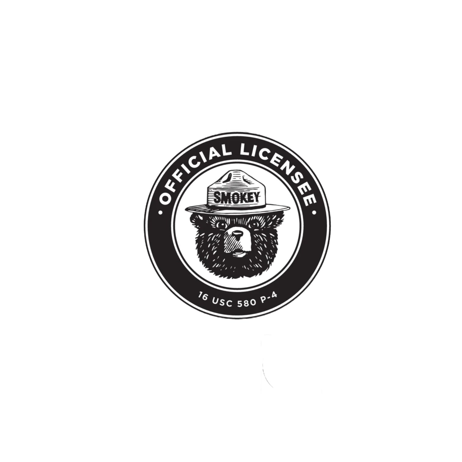 “Stay Vigilant” Smokey Bear Hat Sticker Decal (LAST ONE) - Wander Together Outfitters