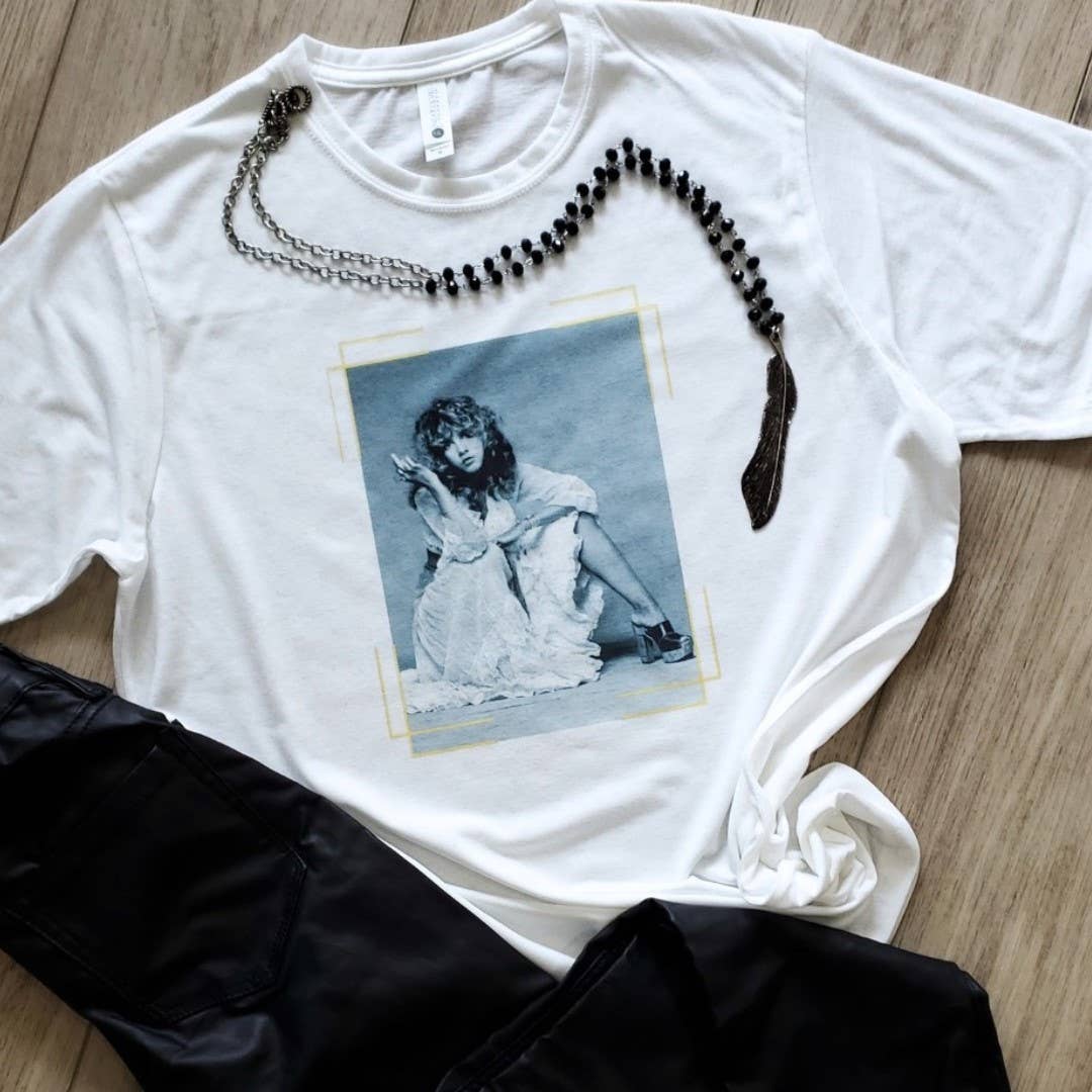 Stevie Nicks Badass Graphic Tee (CLEARANCE) - Wander Together Outfitters