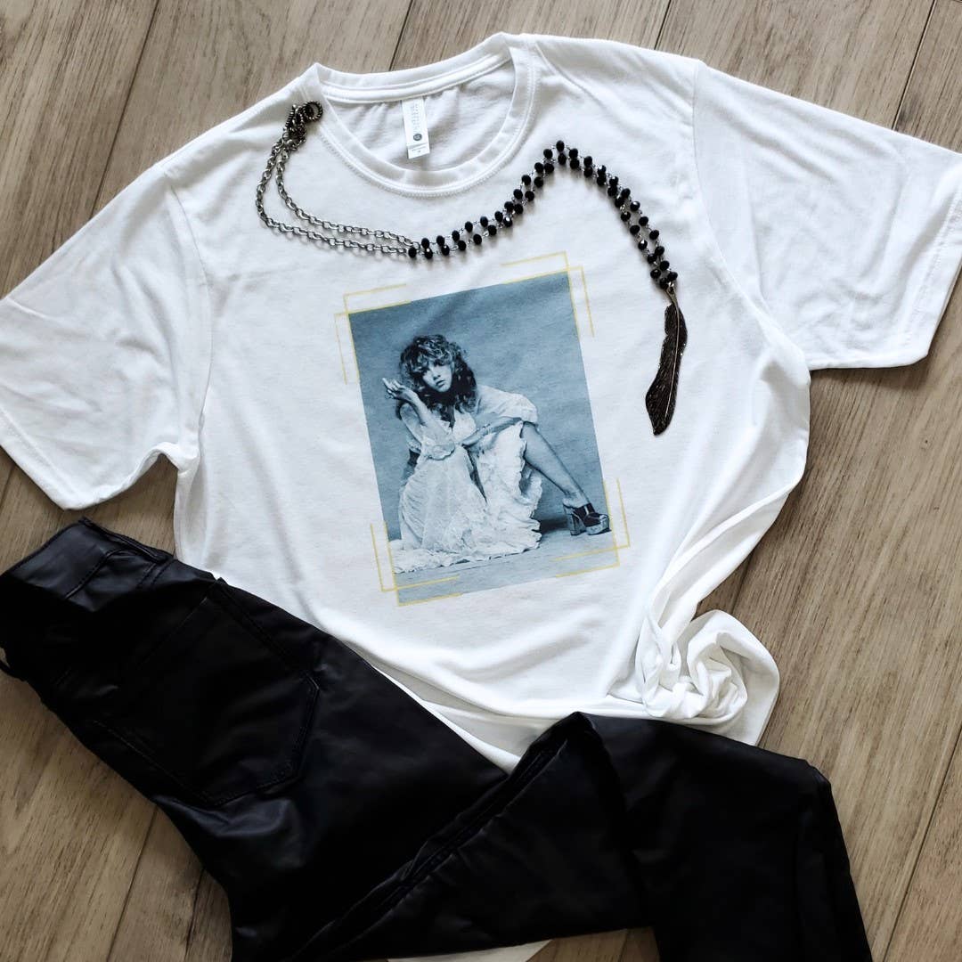 Stevie Nicks Badass Graphic Tee (CLEARANCE) - Wander Together Outfitters
