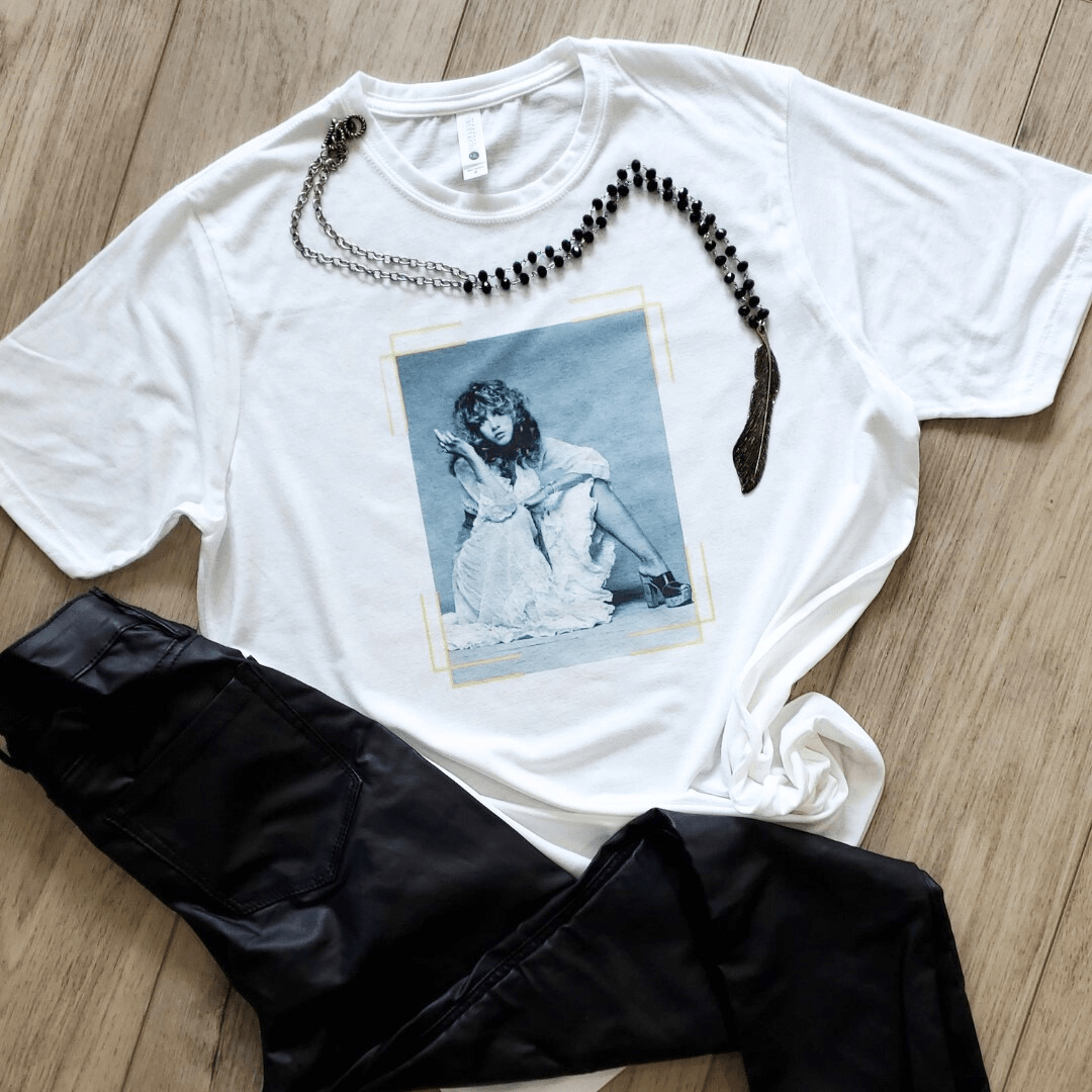Stevie Nicks Badass Graphic Tee (CLEARANCE) - Wander Together Outfitters