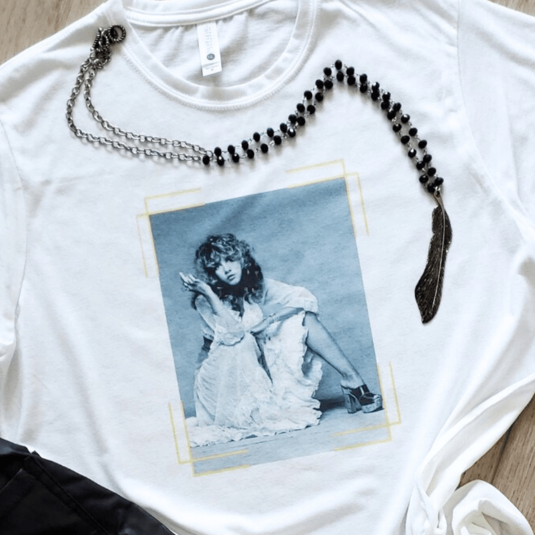 Stevie Nicks Badass Graphic Tee (CLEARANCE) - Wander Together Outfitters