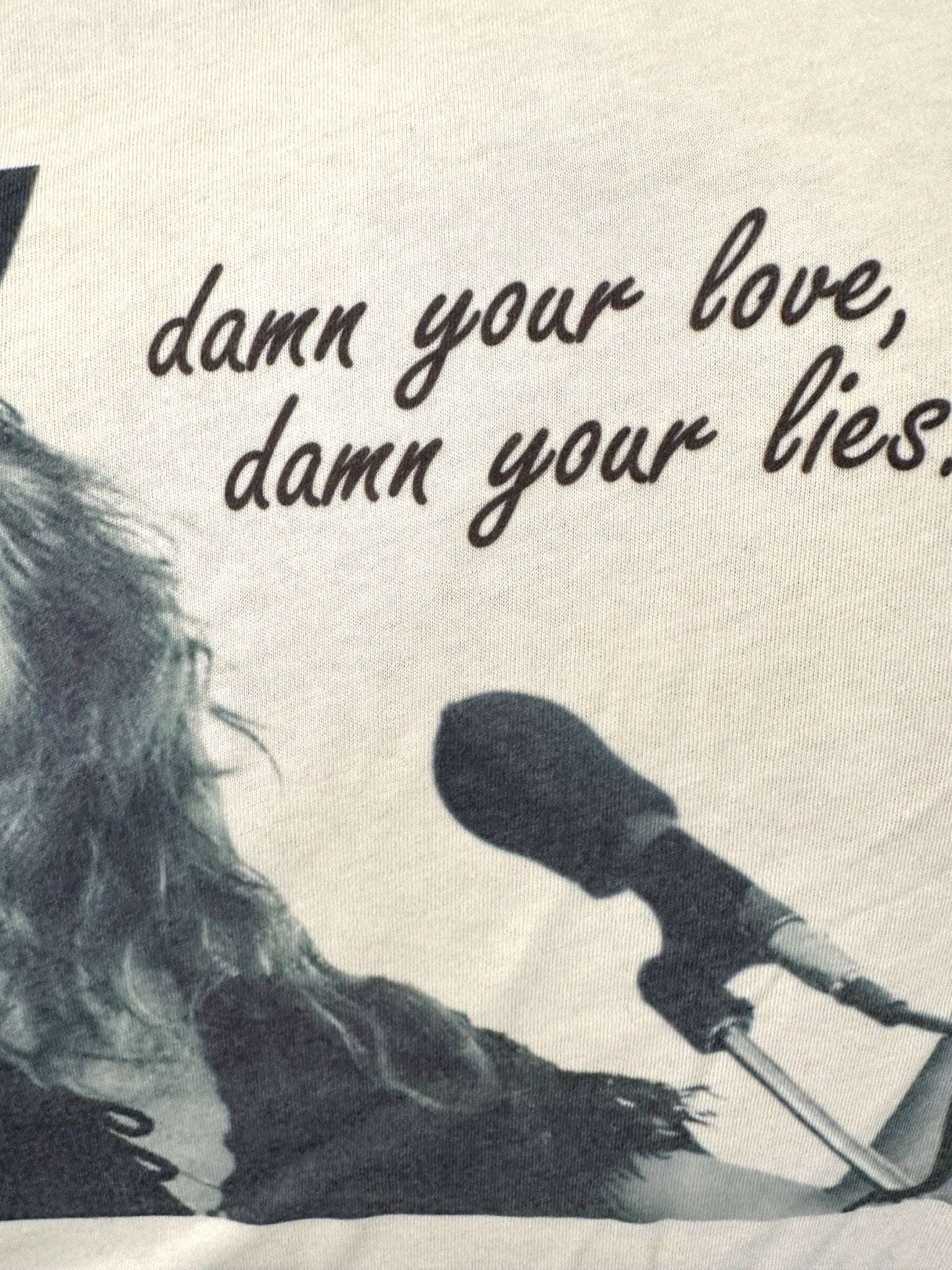 Stevie Nicks “Damn Your Love Damn Your Lies” Graphic Tee - Wander Together Outfitters