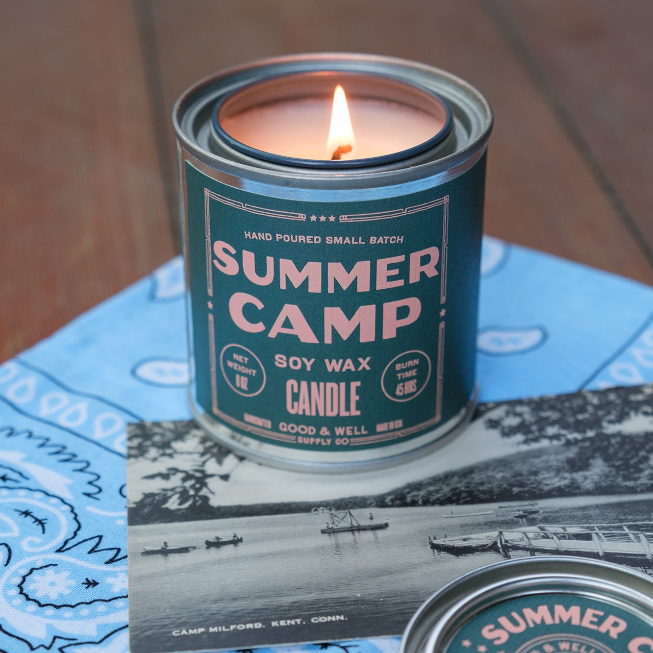 Summer Camp Happy Place Candle (Sweets, Watermelon, Citrus) - Wander Together Outfitters