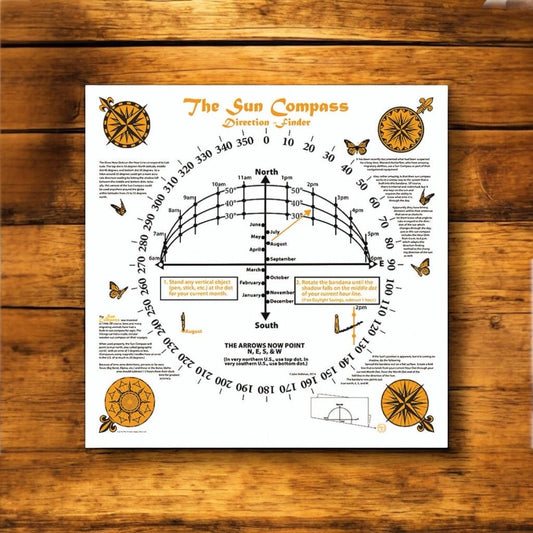 Sun Compass Bandana - Wander Together Outfitters