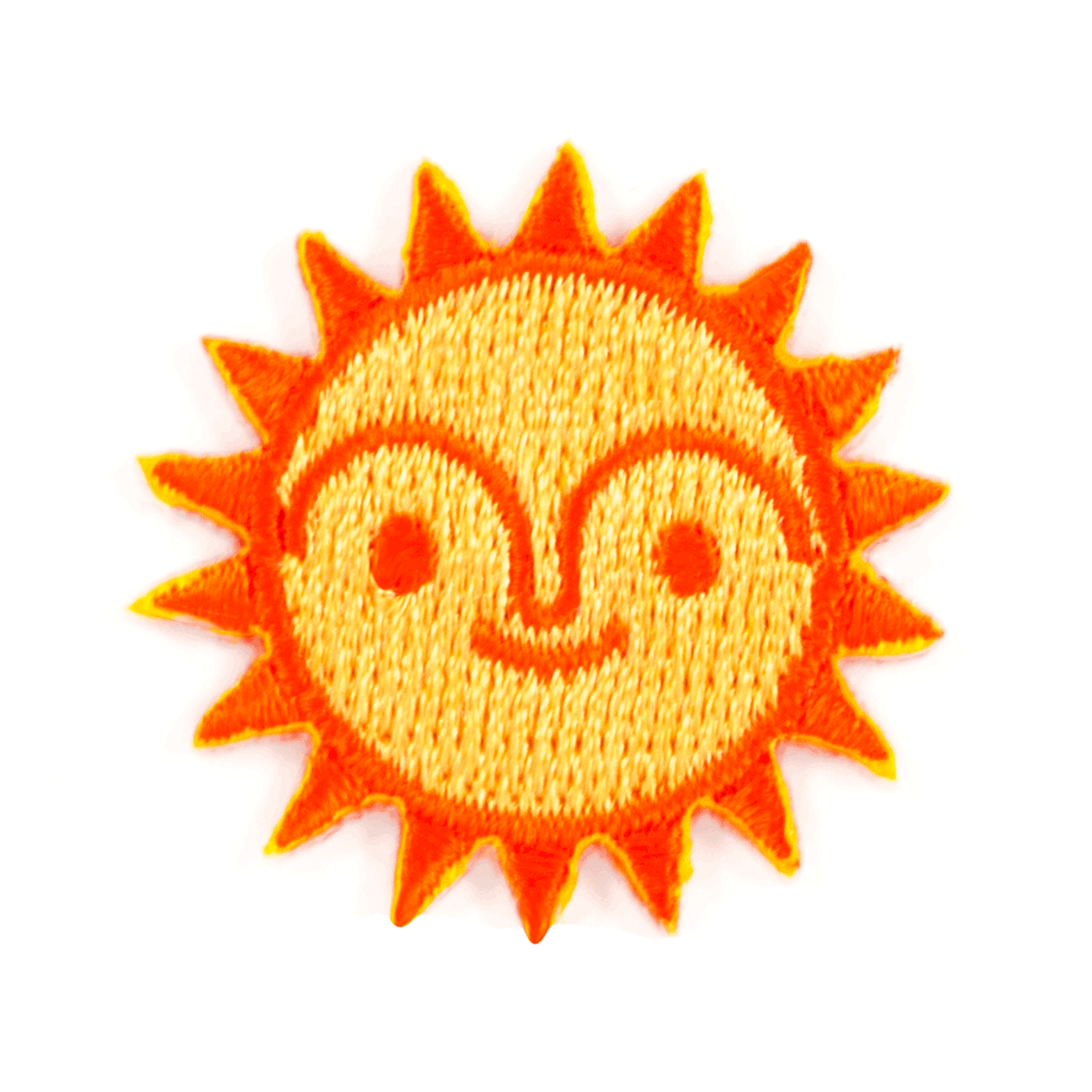 Sun Embroidered Sticker Patch - Wander Together Outfitters