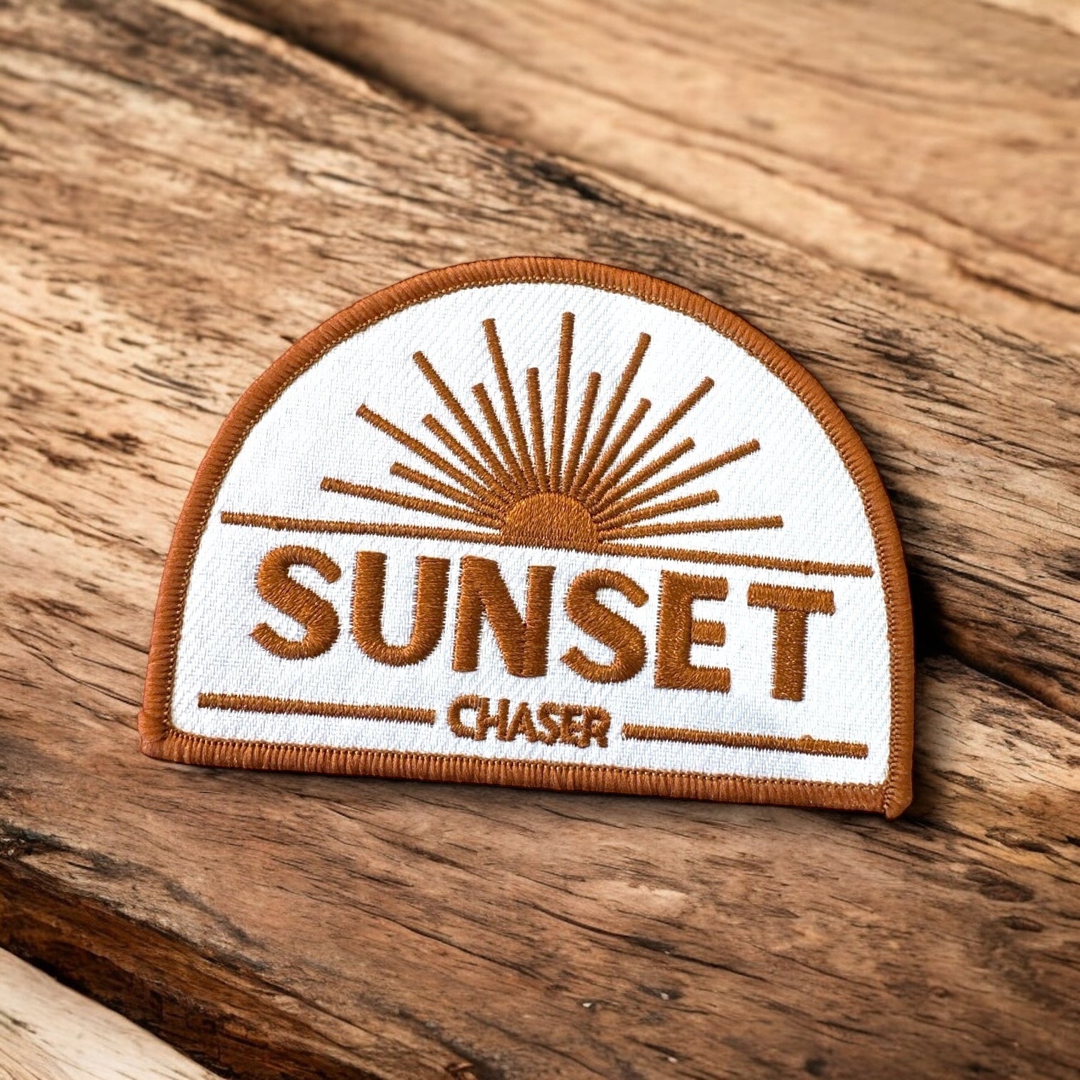 “Sunset Chaser” Iron On Patch - Wander Together Outfitters