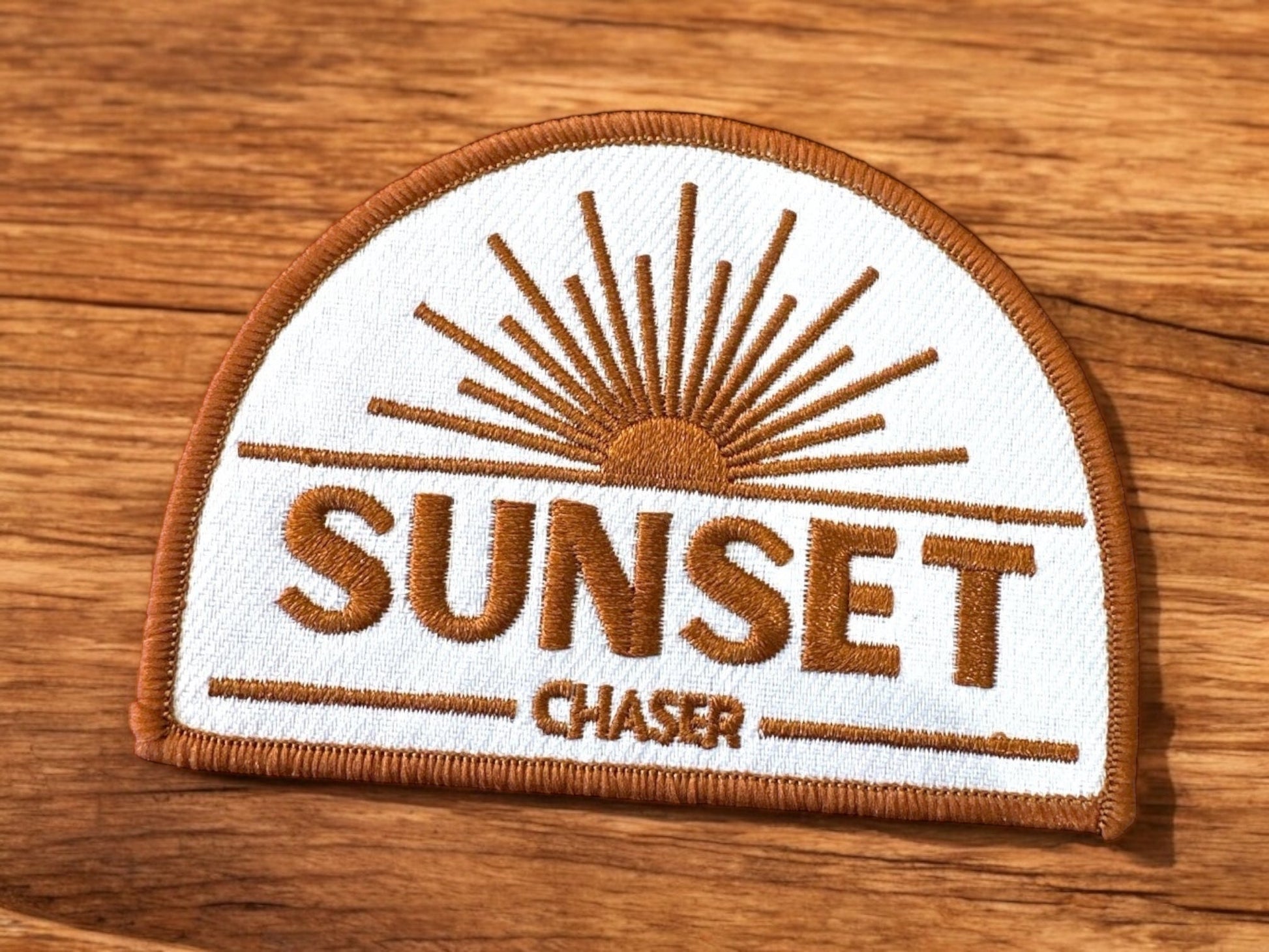 “Sunset Chaser” Iron On Patch - Wander Together Outfitters
