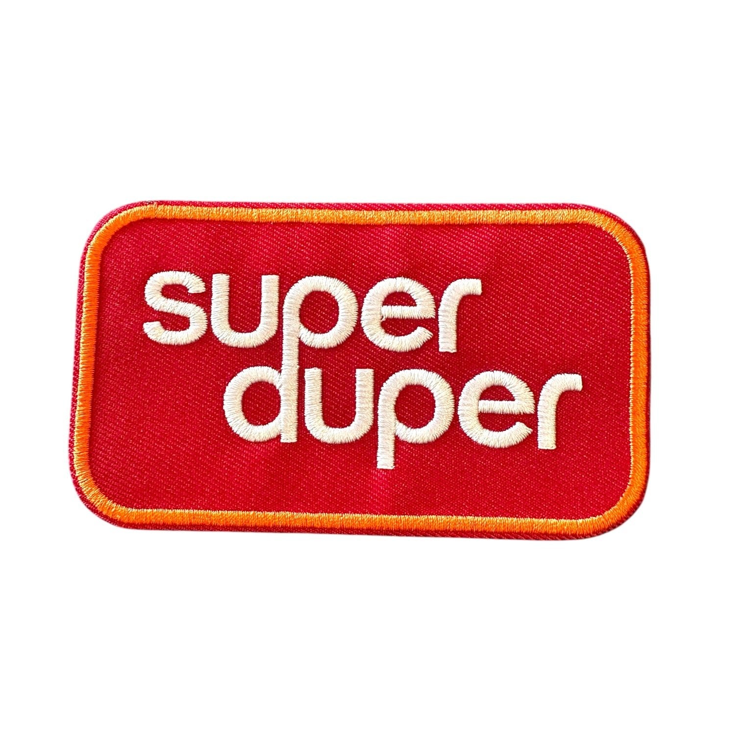 “Super Duper” Embroidered Iron On Patch - Wander Together Outfitters