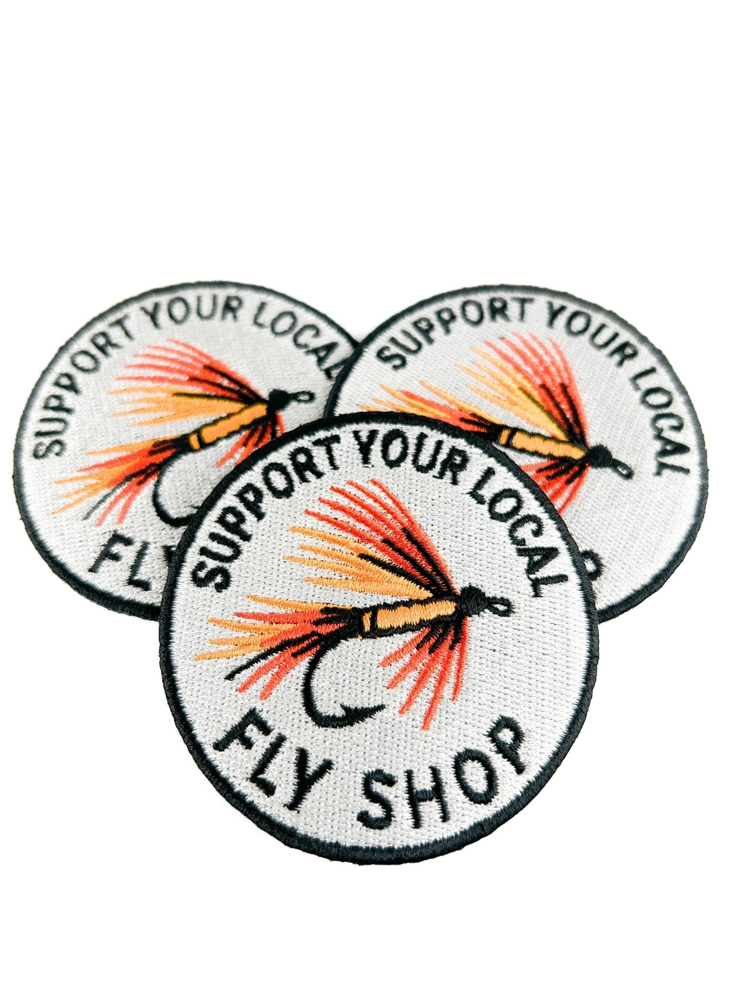 Support Your Local Fly Shop Embroidered Patch - Wander Together Outfitters