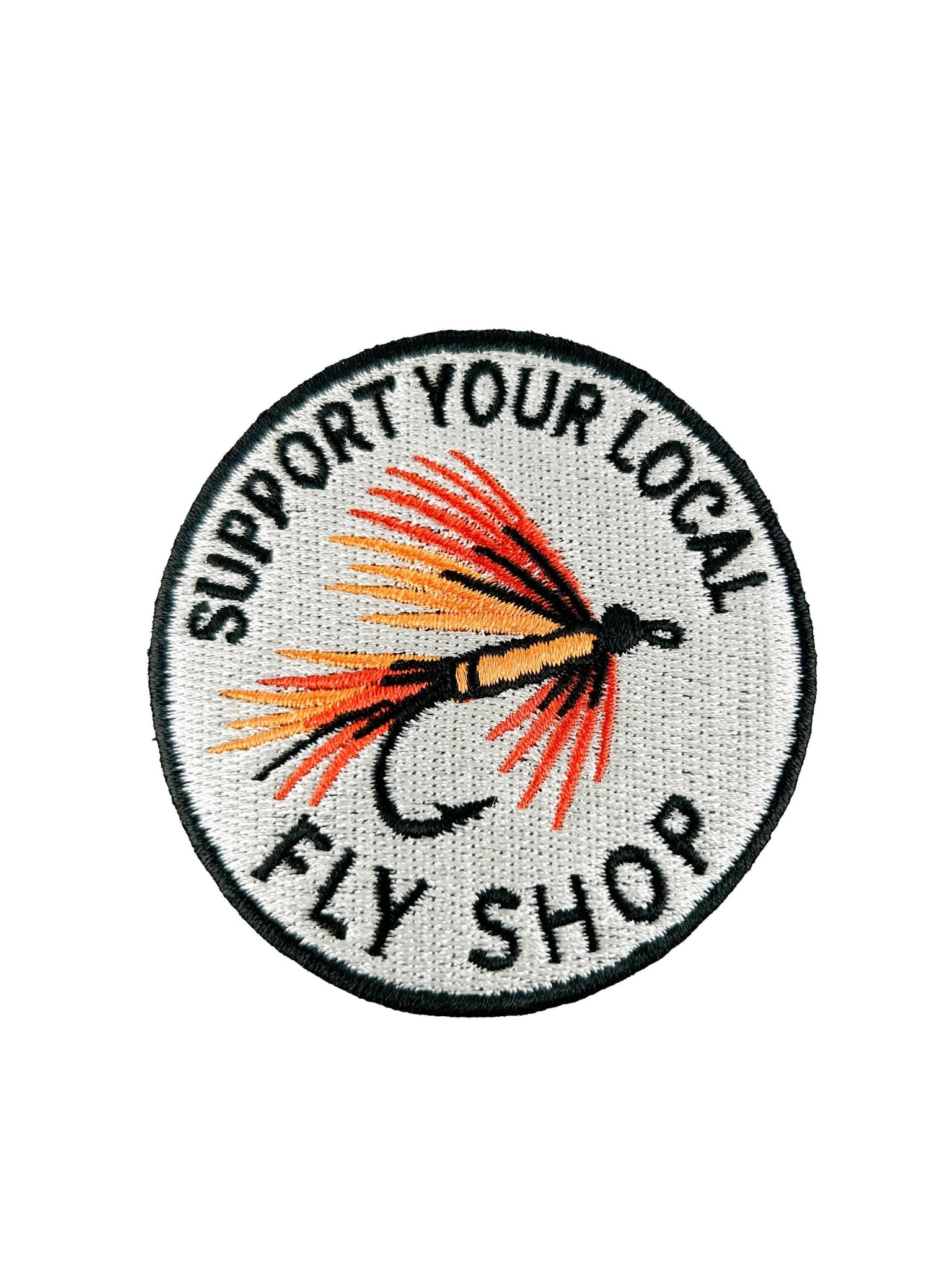 Support Your Local Fly Shop Embroidered Patch - Wander Together Outfitters