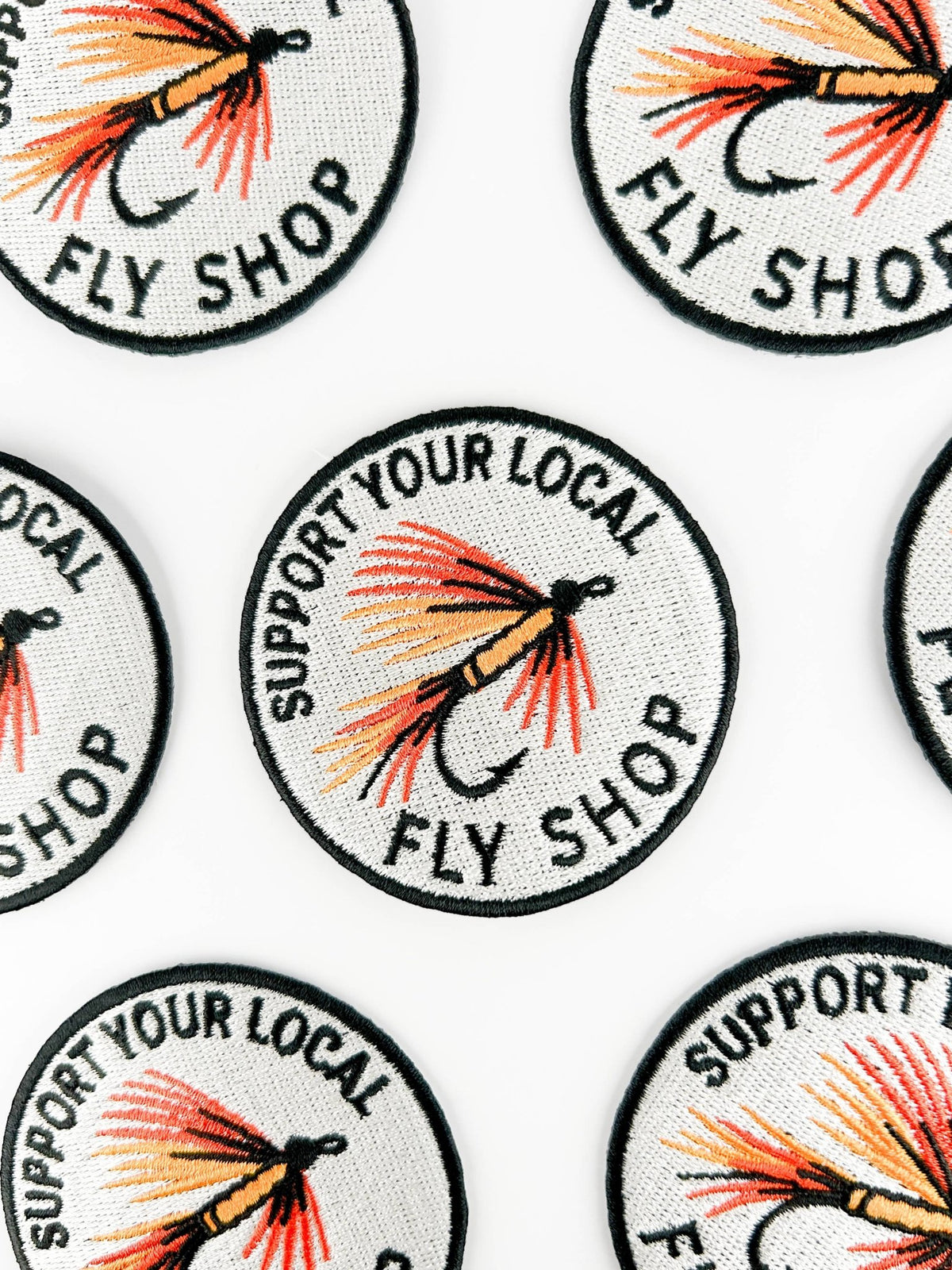 Support Your Local Fly Shop Embroidered Patch - Wander Together Outfitters