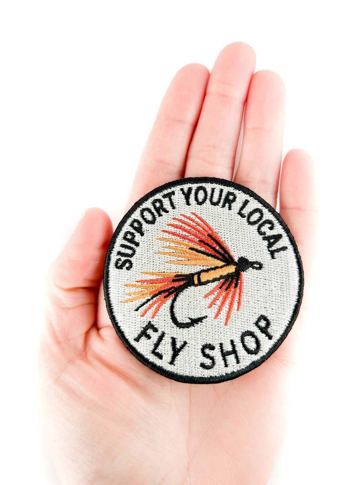 Support Your Local Fly Shop Embroidered Patch - Wander Together Outfitters