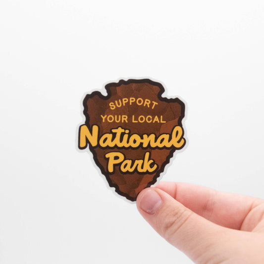 Support Your Local National Park Sticker - Wander Together Outfitters