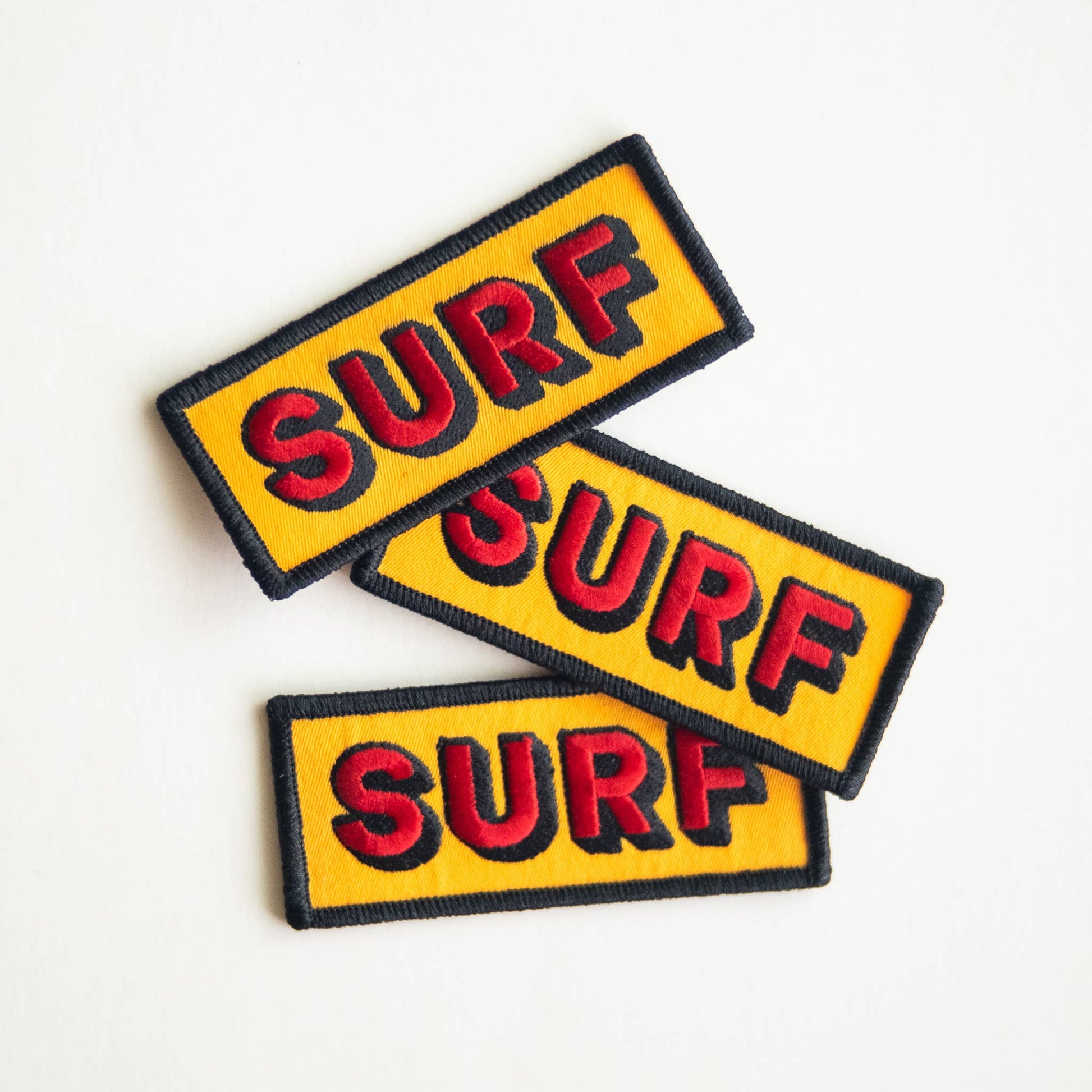 SURF Embroidered Iron on Patch - Wander Together Outfitters